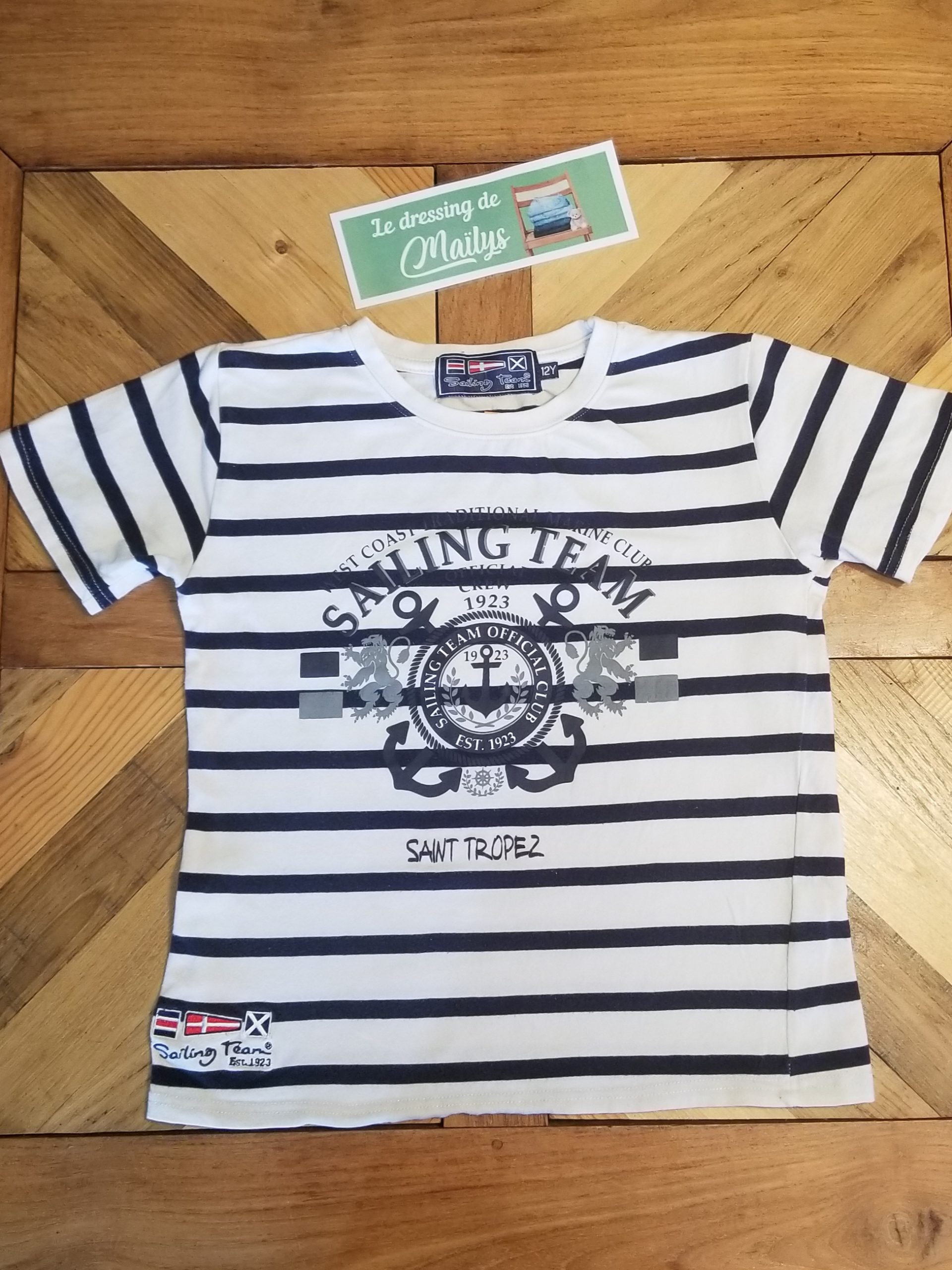 T-shirt 12 ans Sailing Team