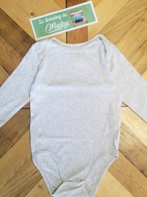 Body 3 ans Kiabi