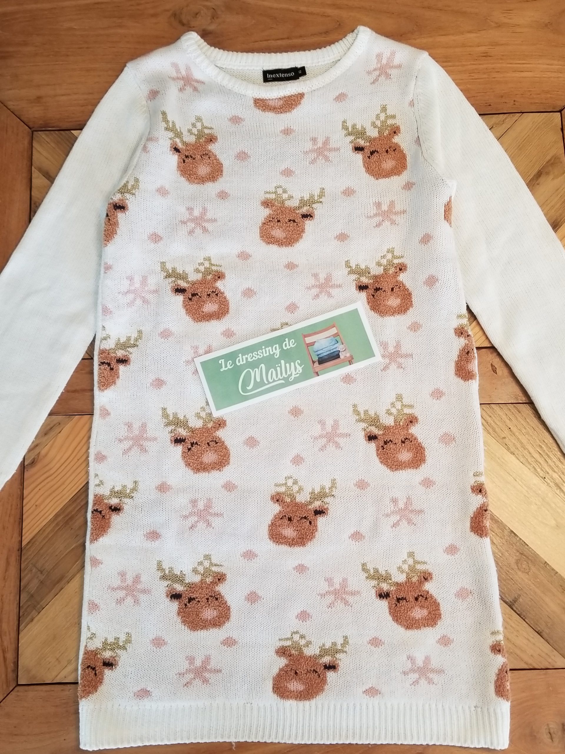 Robe pull hiver 12 ans In Extenso