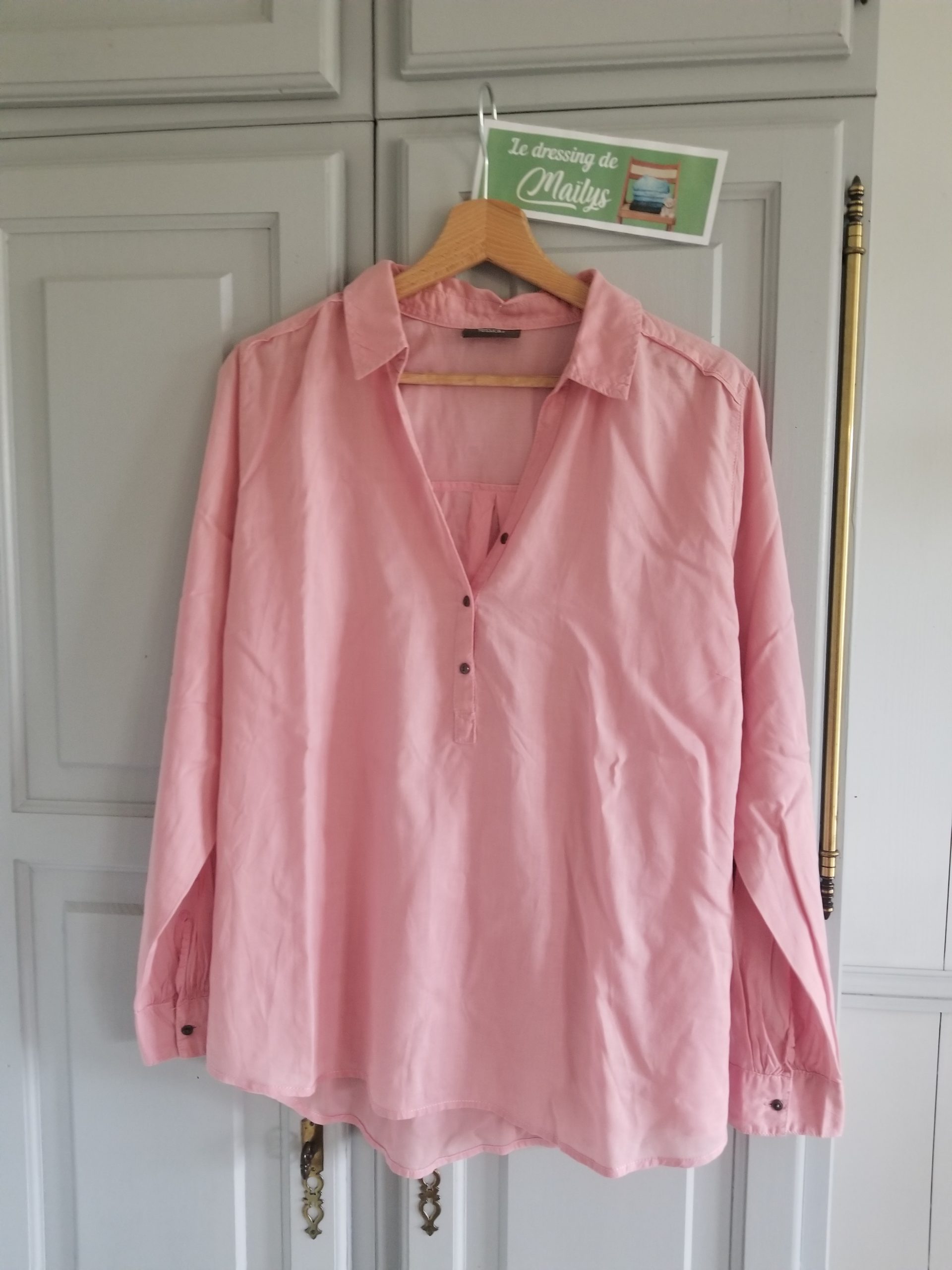 Chemisier manches 3/4 T44 CetA
