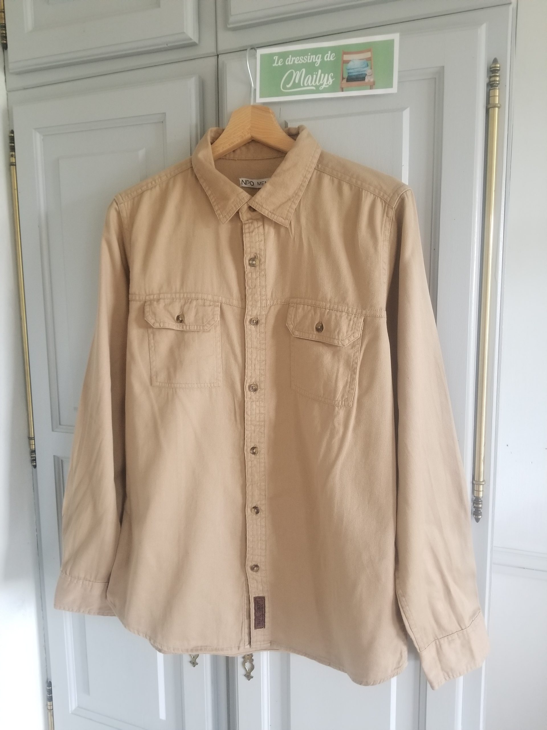 Chemise manches longues T36 NPO