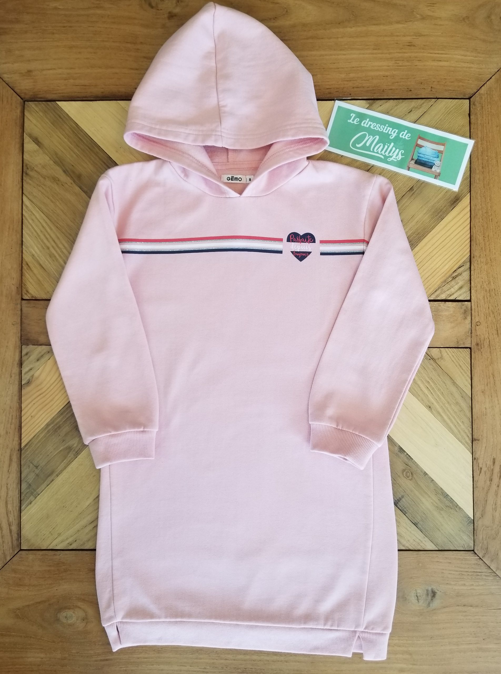 Robe sweat hiver 8 ans Gémo