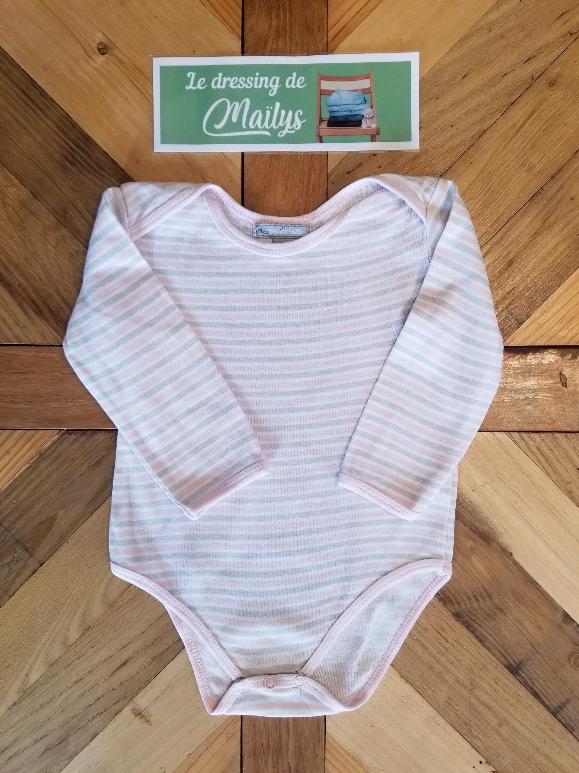 Body 9 mois Mes Petits Cailloux