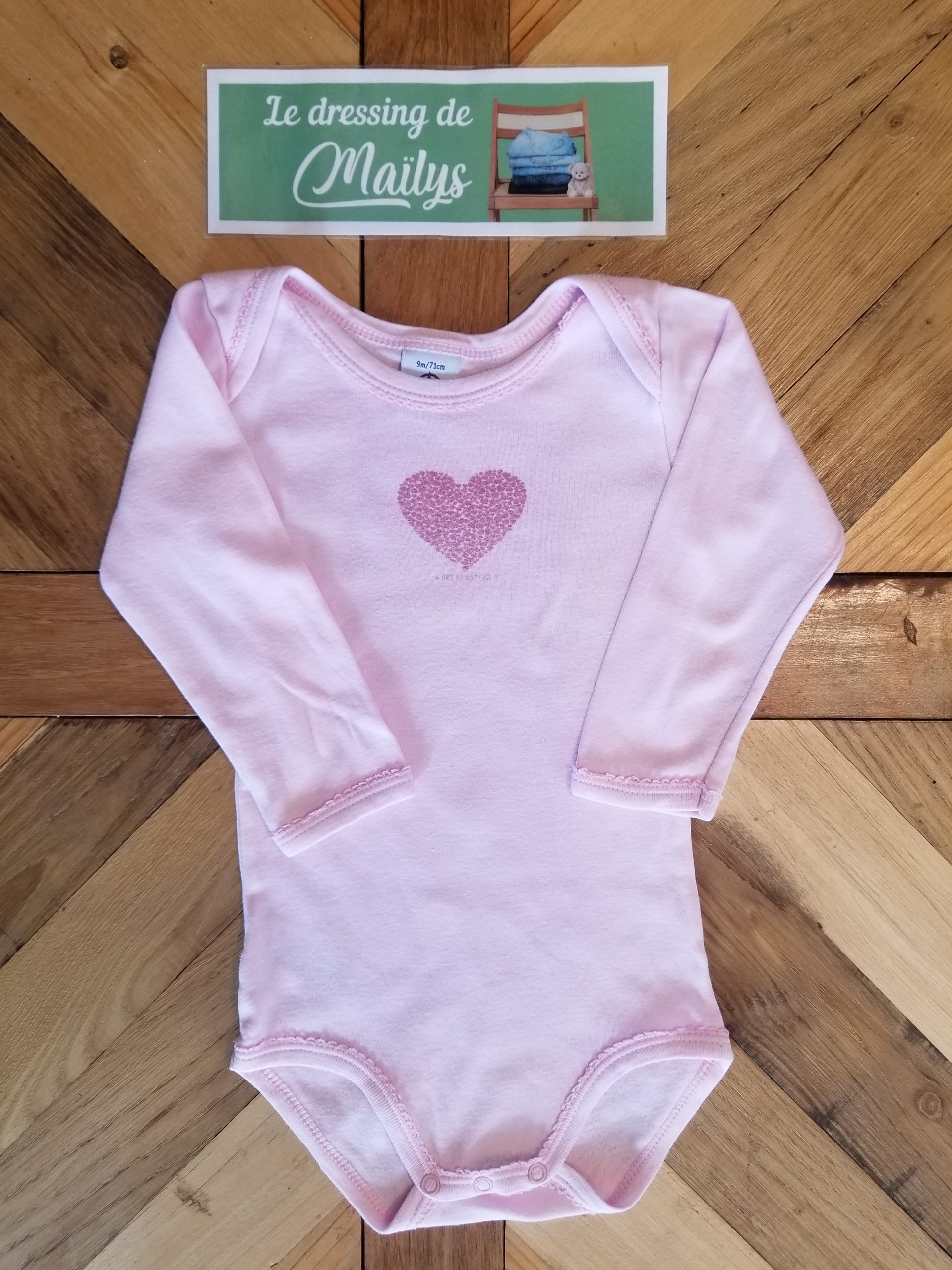 Body 9 mois Petit Bateau