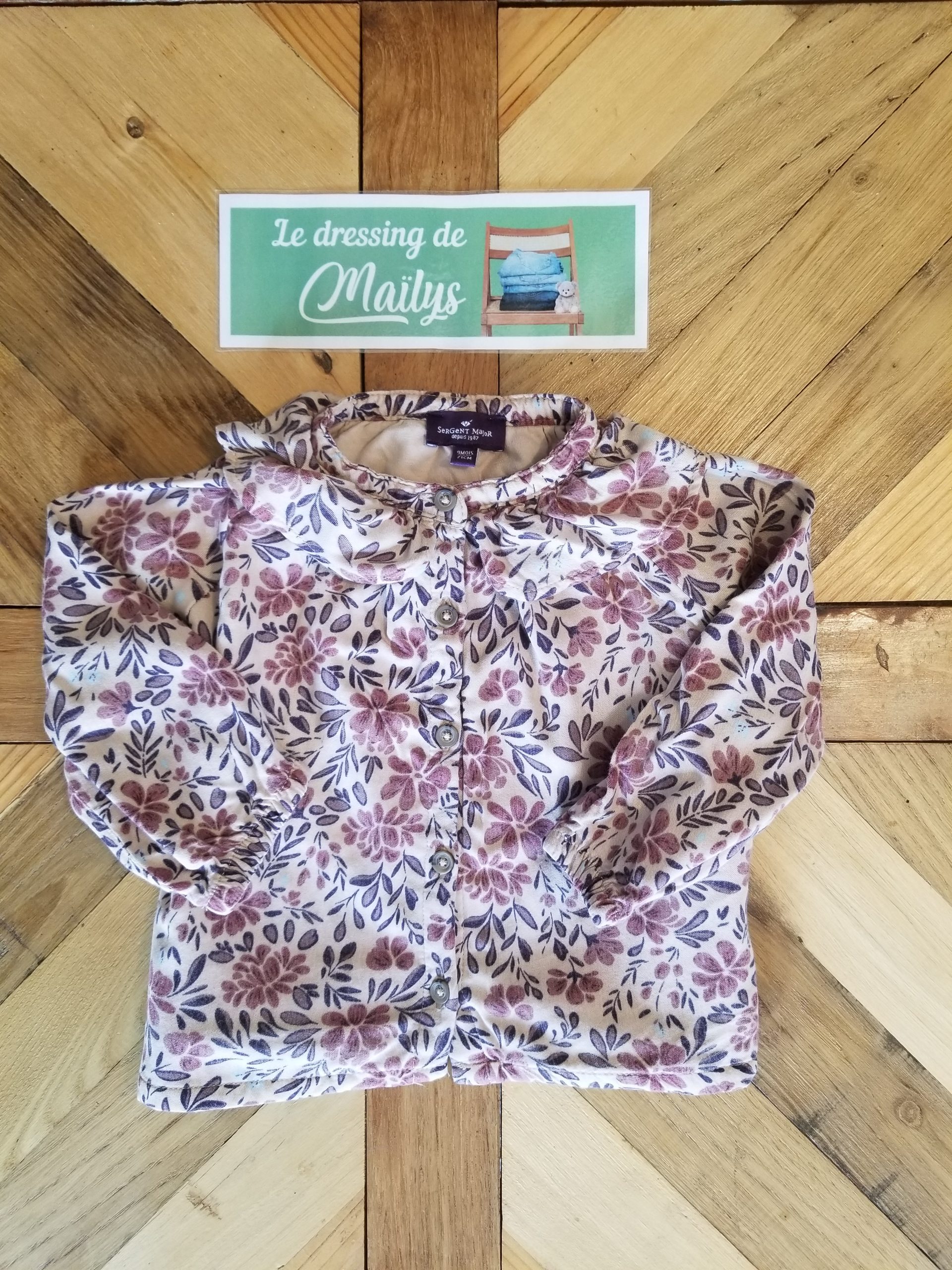 Blouse 9 mois Sergent major
