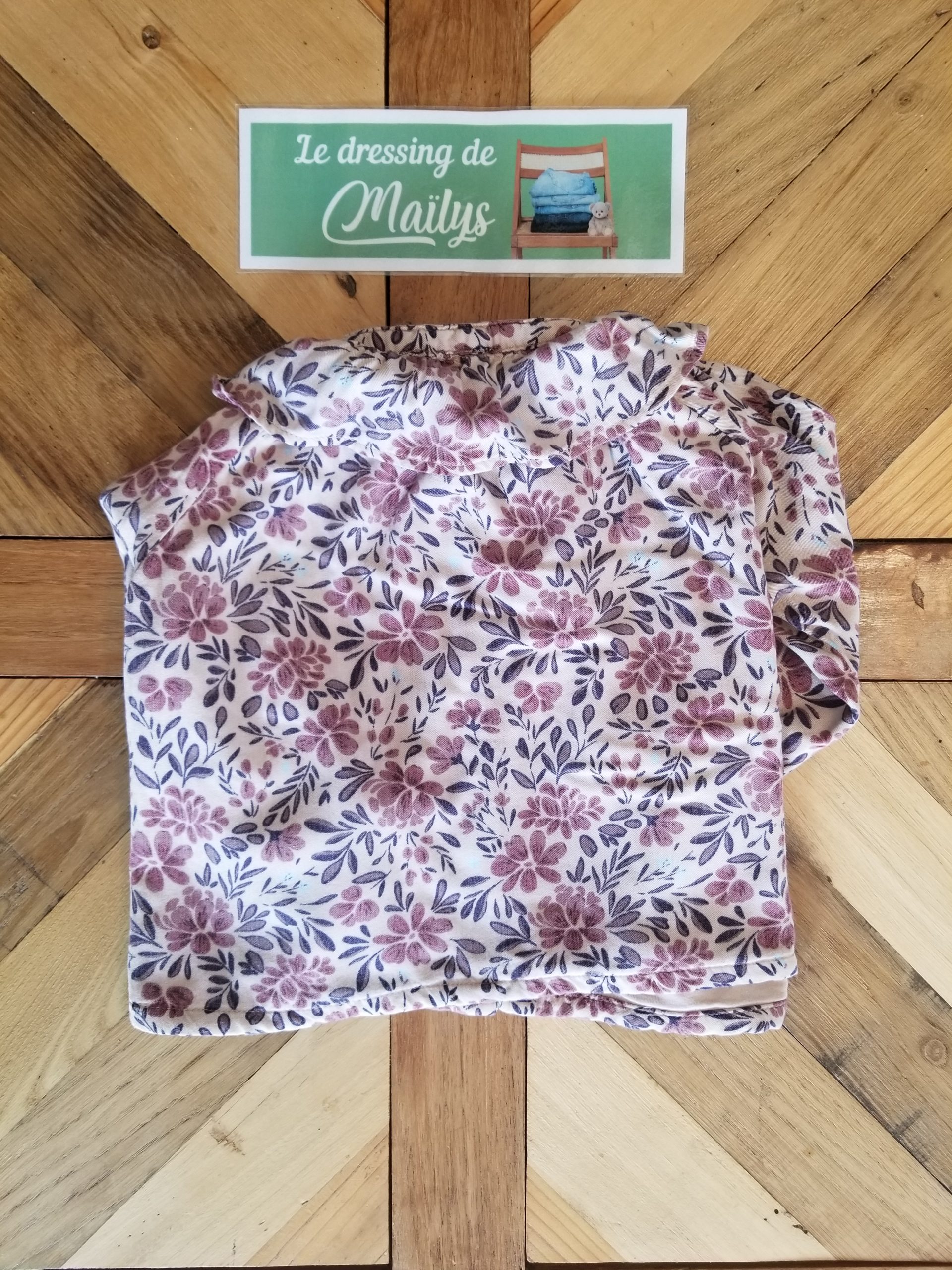 Blouse 9 mois Sergent major – Image 2