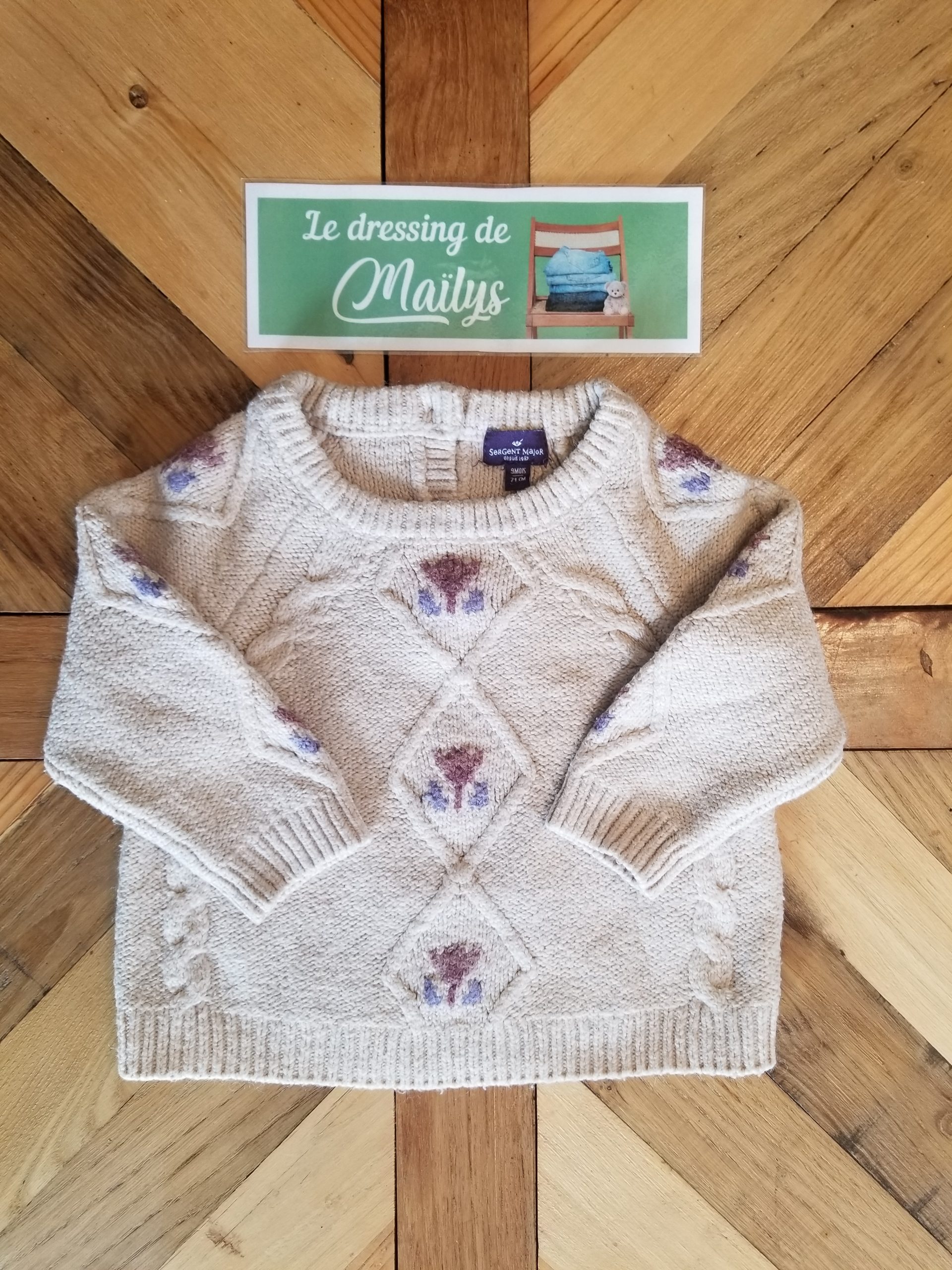Pull 9 mois Sergent major
