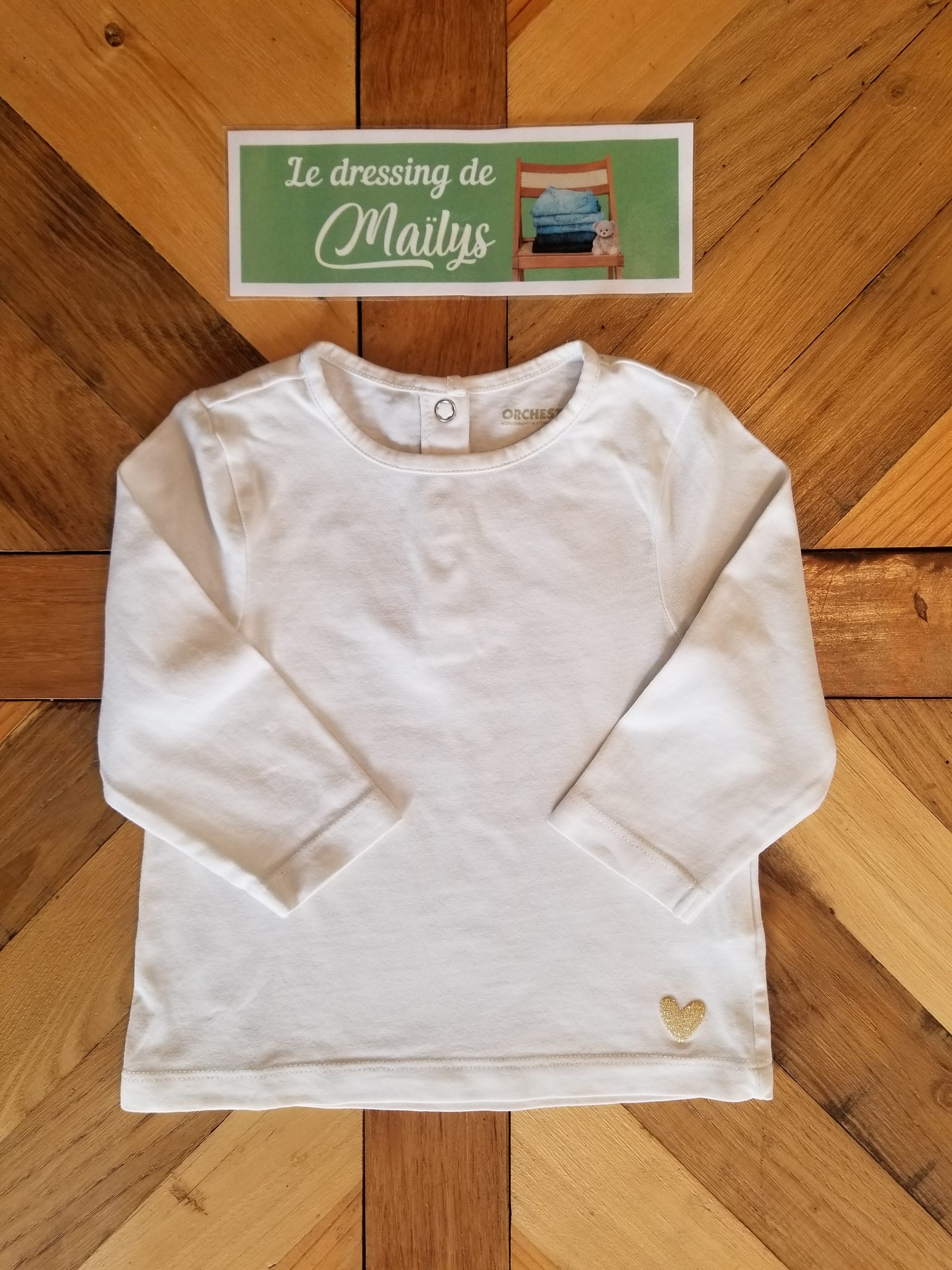 T-shirt manches longues 9 mois Orchestra
