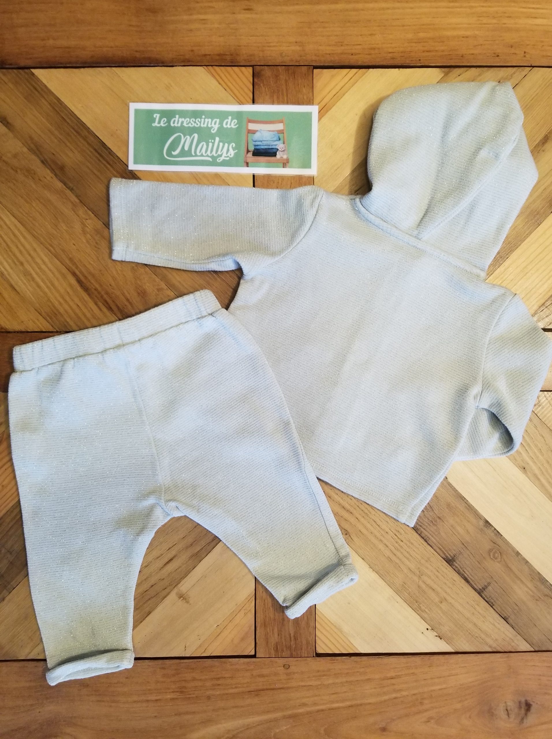 Ensemble jogging 6 mois Kiabi – Image 2