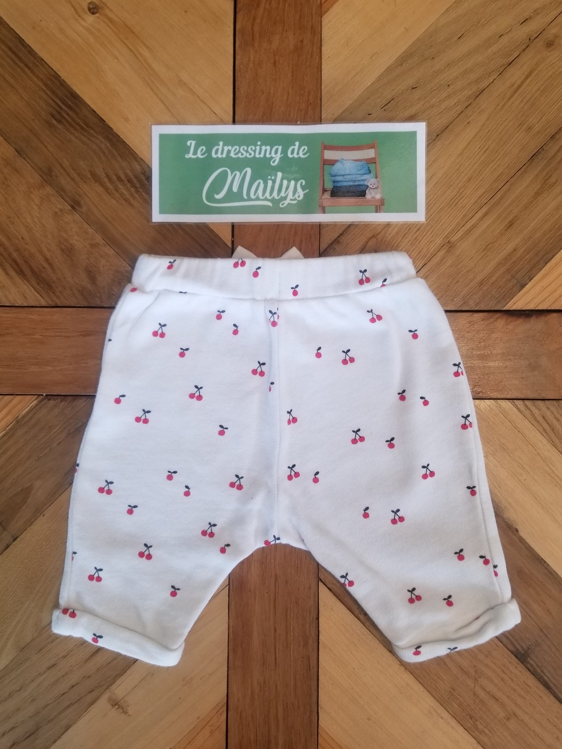 Pantalon style jogging 3 mois Kiabi – Image 2