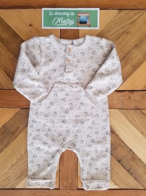 Pyjama été 3 mois Mes Petits Cailloux
