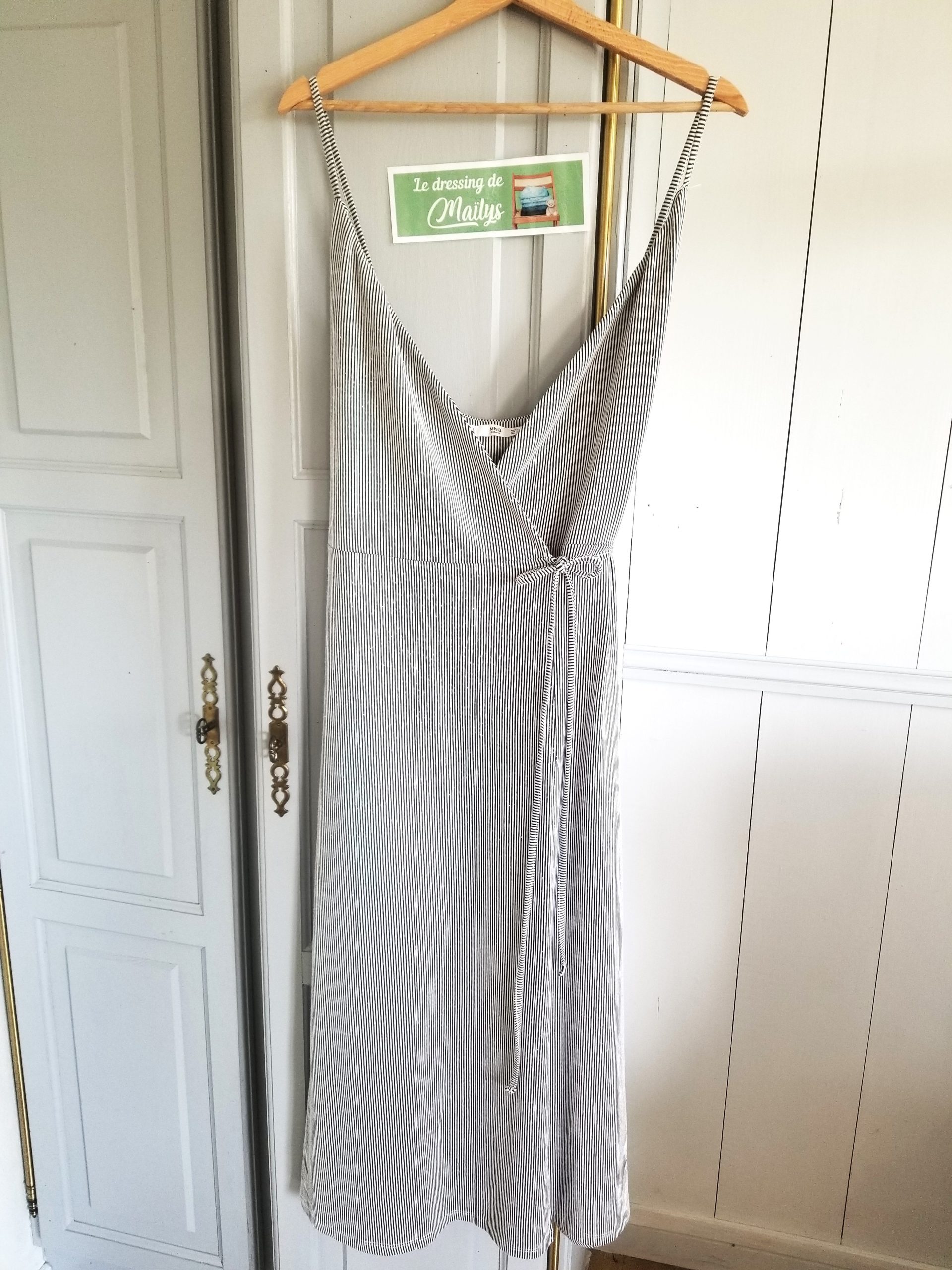 Robe mi-longue T40 Mango
