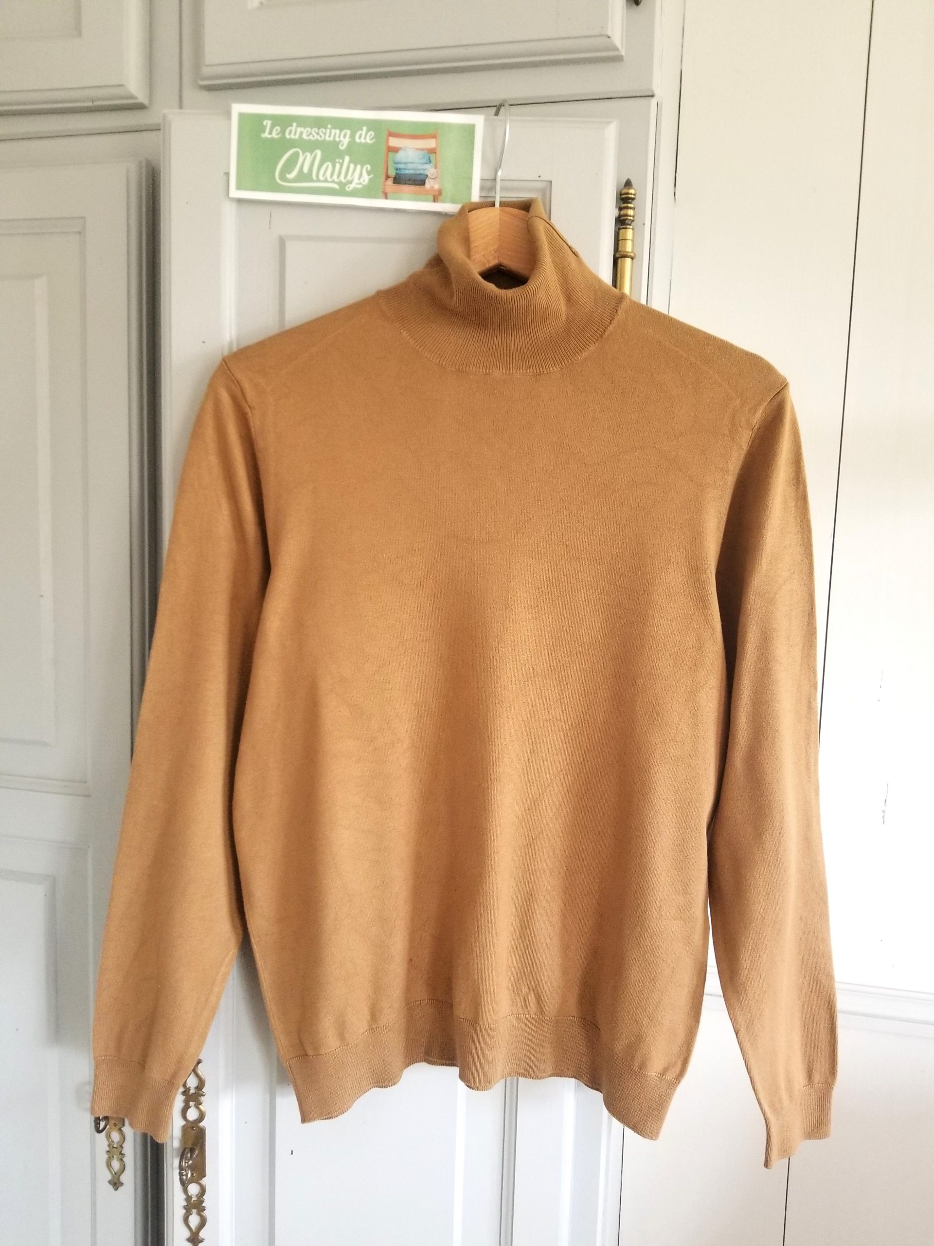 Pull col roulé T36 Zara