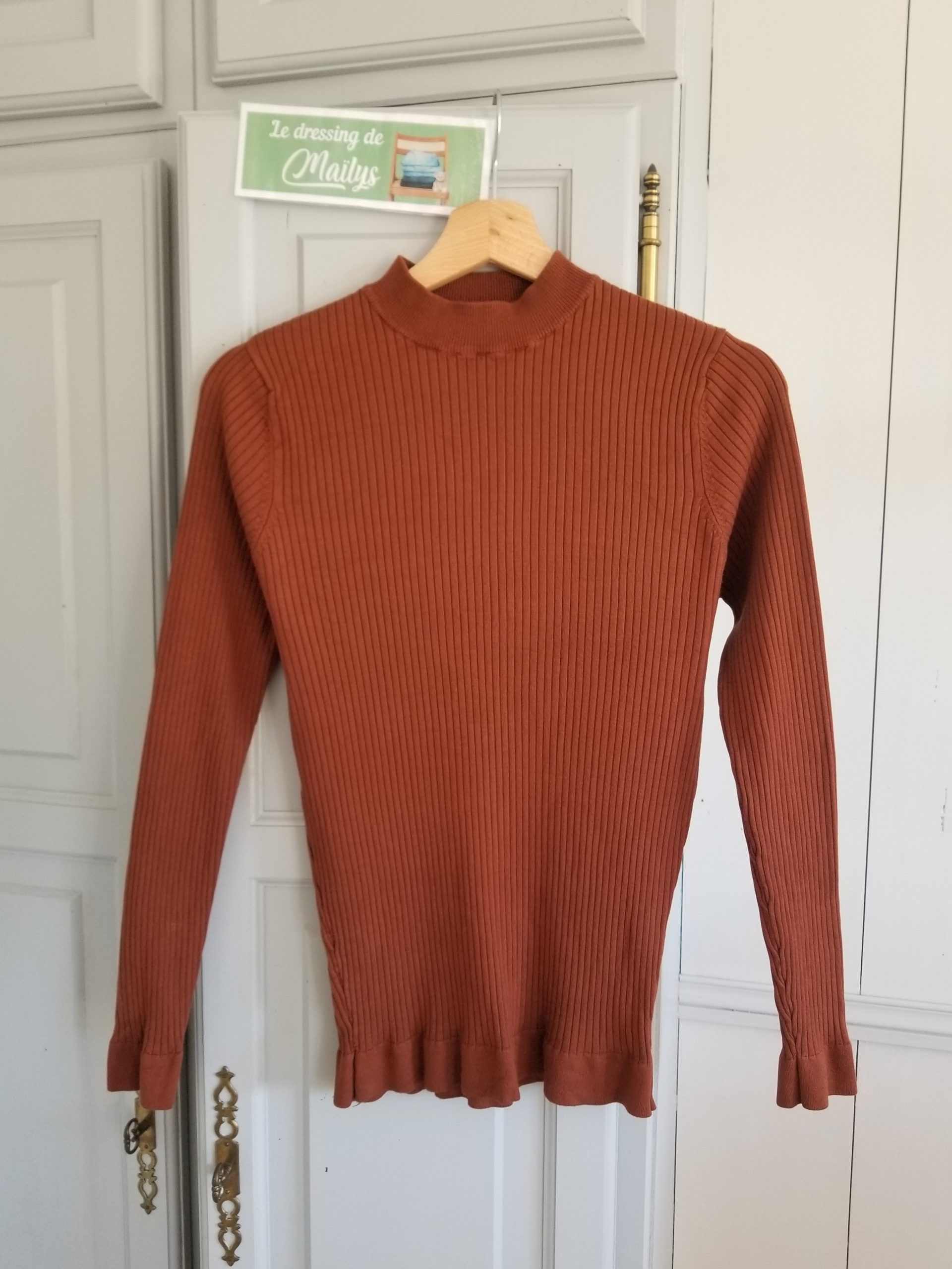 Pull avec col T36 Zara