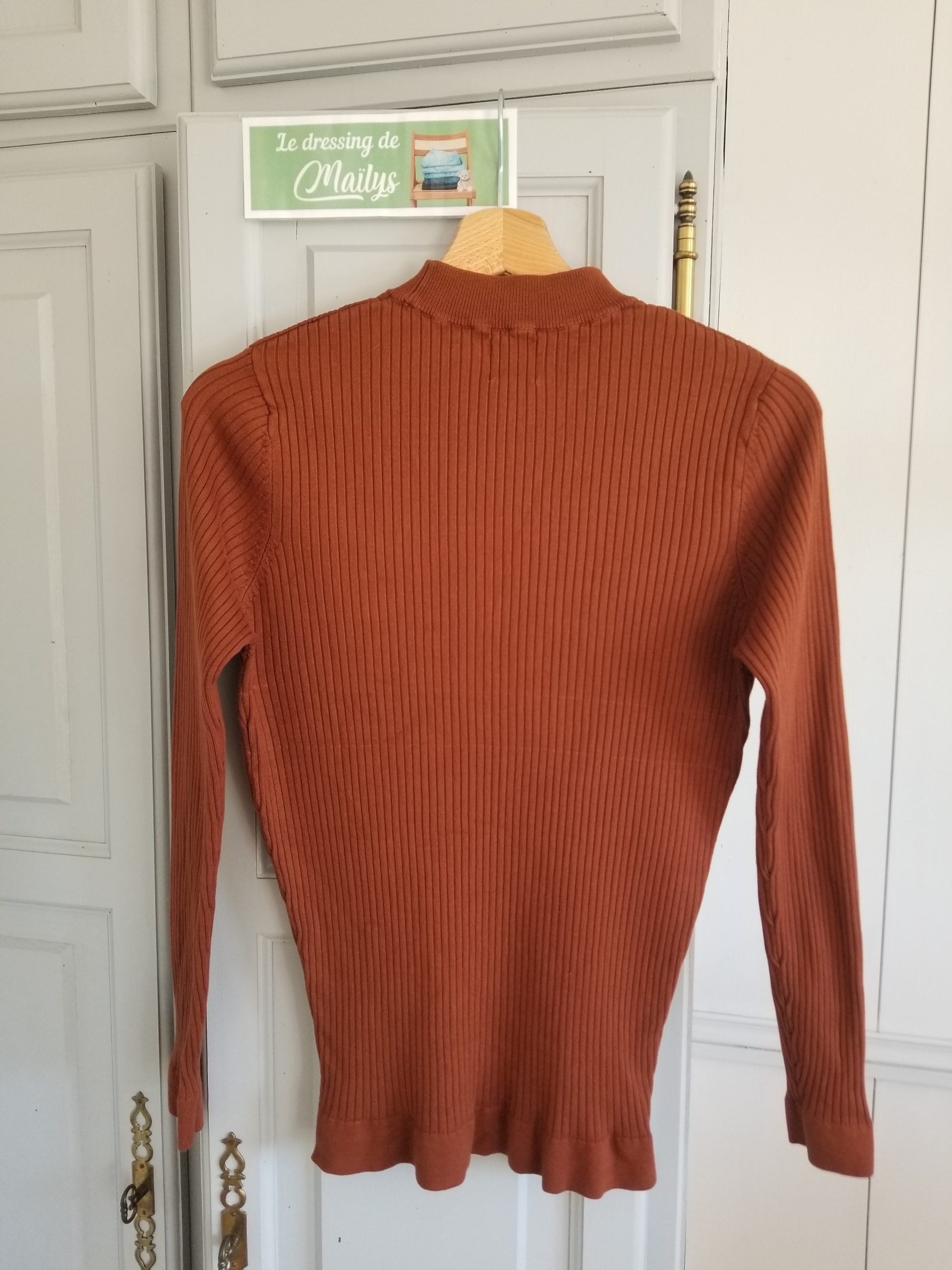 Pull avec col T36 Zara – Image 2