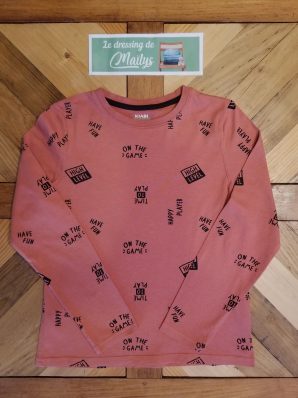 T-shirt manches longues 8 ans Kiabi