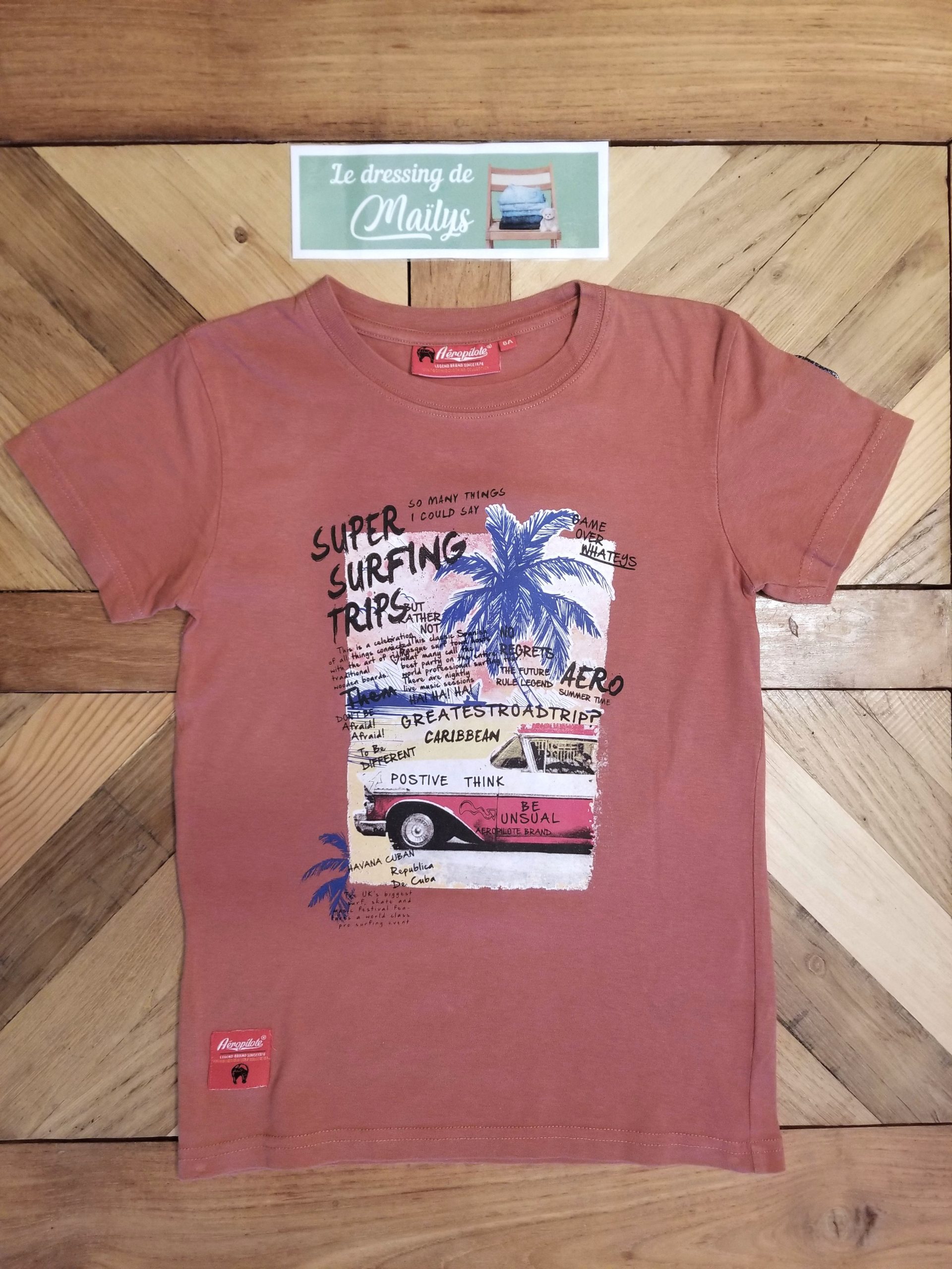 T-shirt 8 ans Aéropilote