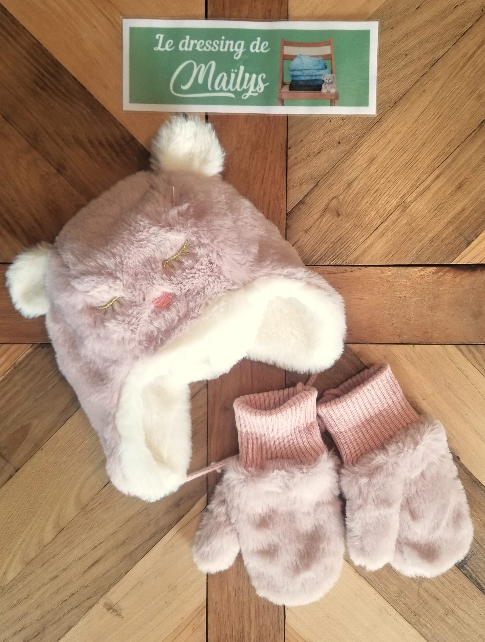 Bonnet 9-12 mois Nini & Girls