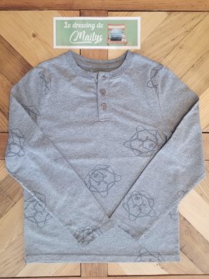 T-shirt manches longues 8 ans Kiabi