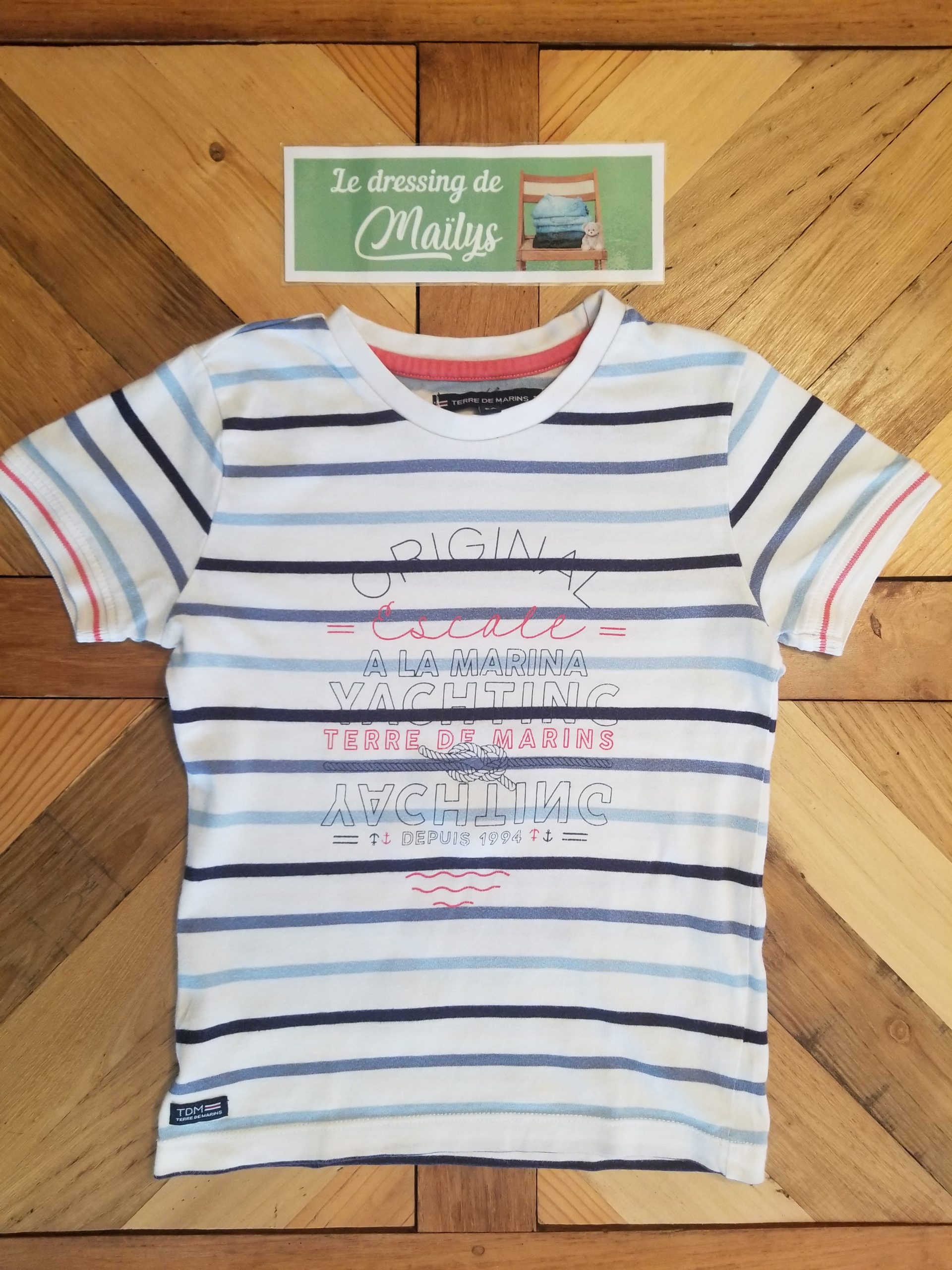 T-shirt 5 ans Terre de Marins