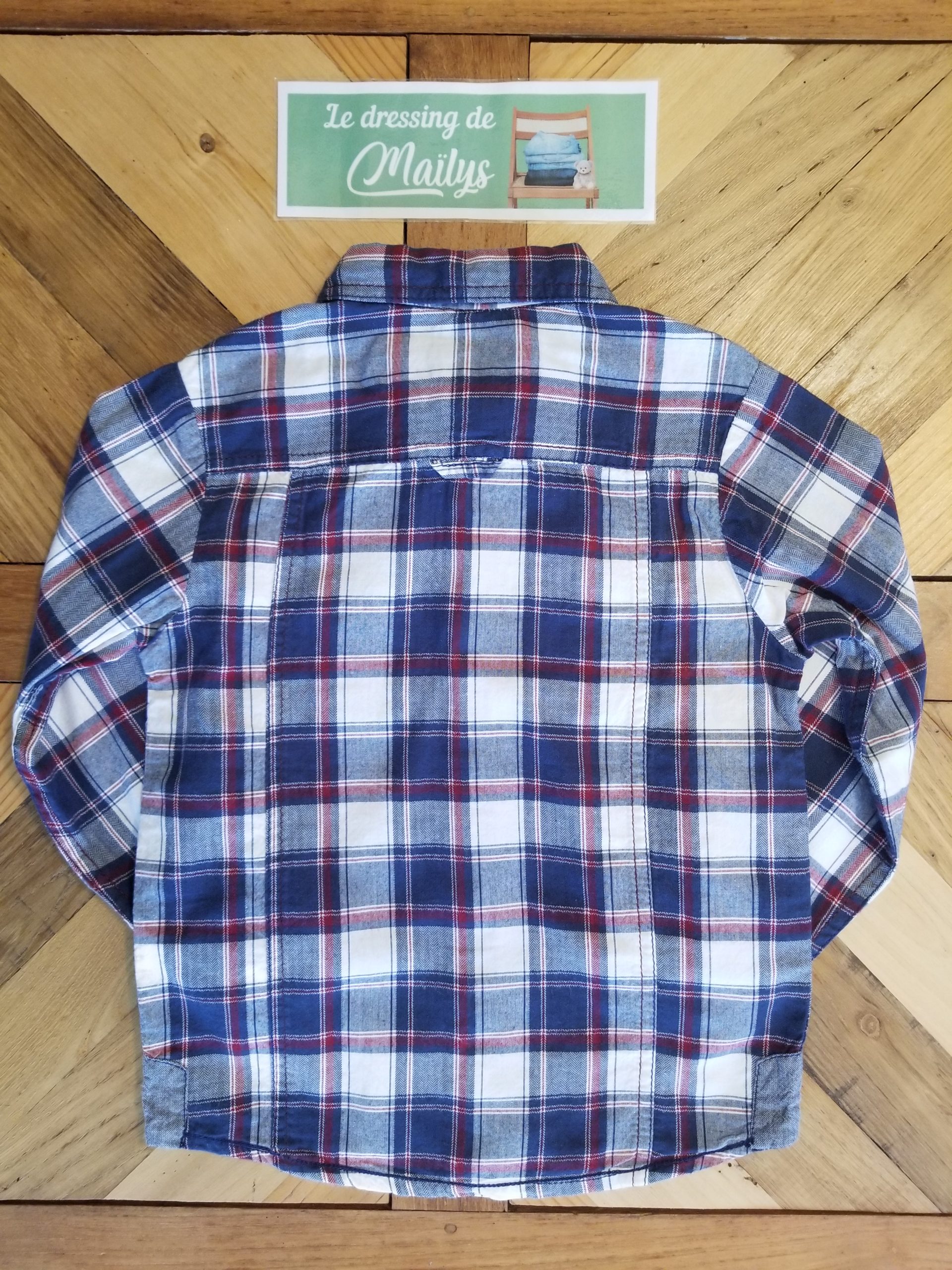 Chemise manches longues 5 ans In Extenso - Neuf – Image 2