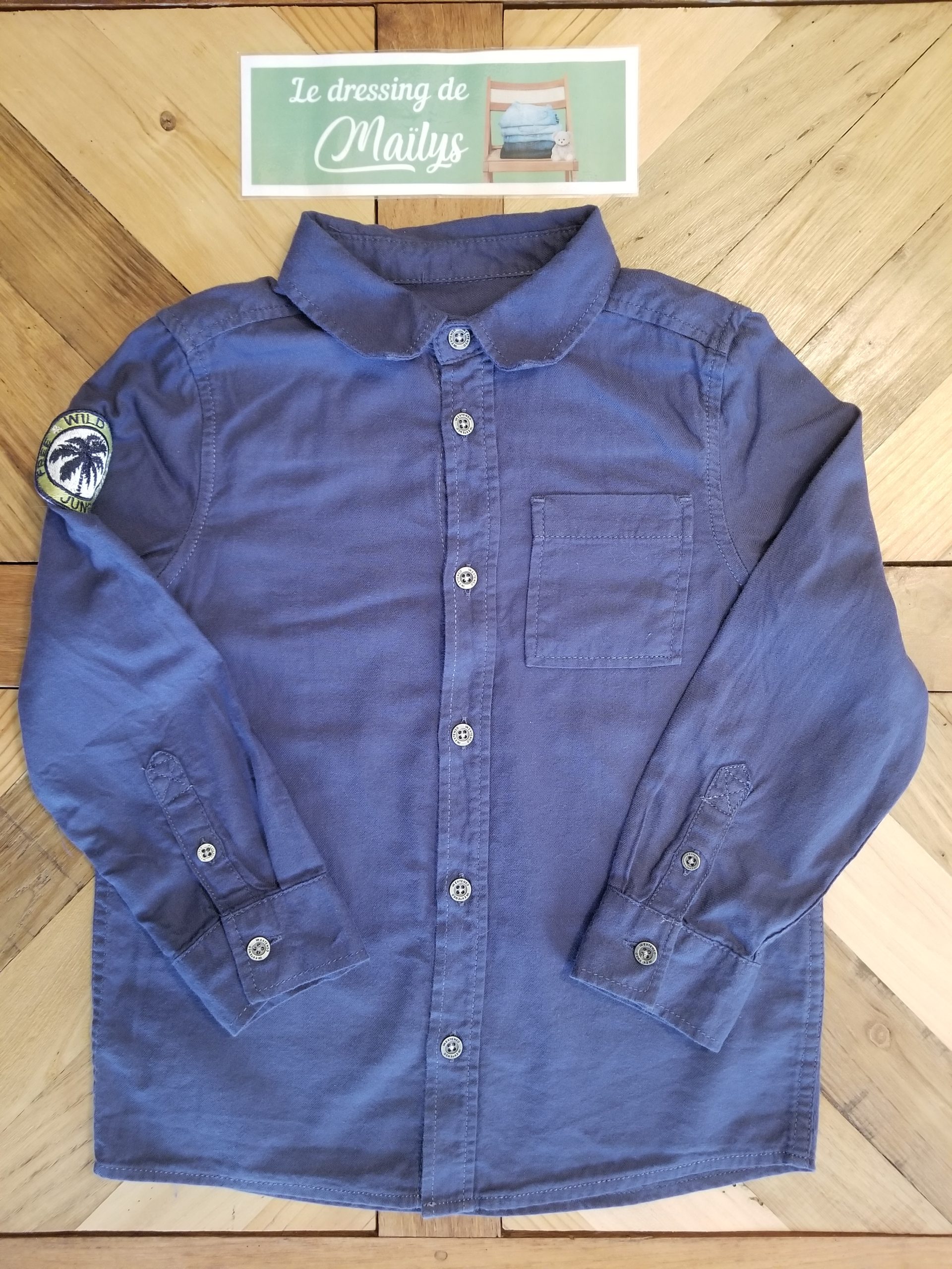 Chemise manches longues 5 ans In Extenso