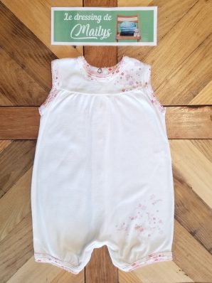 Combishort légère 1 mois Petit Bateau