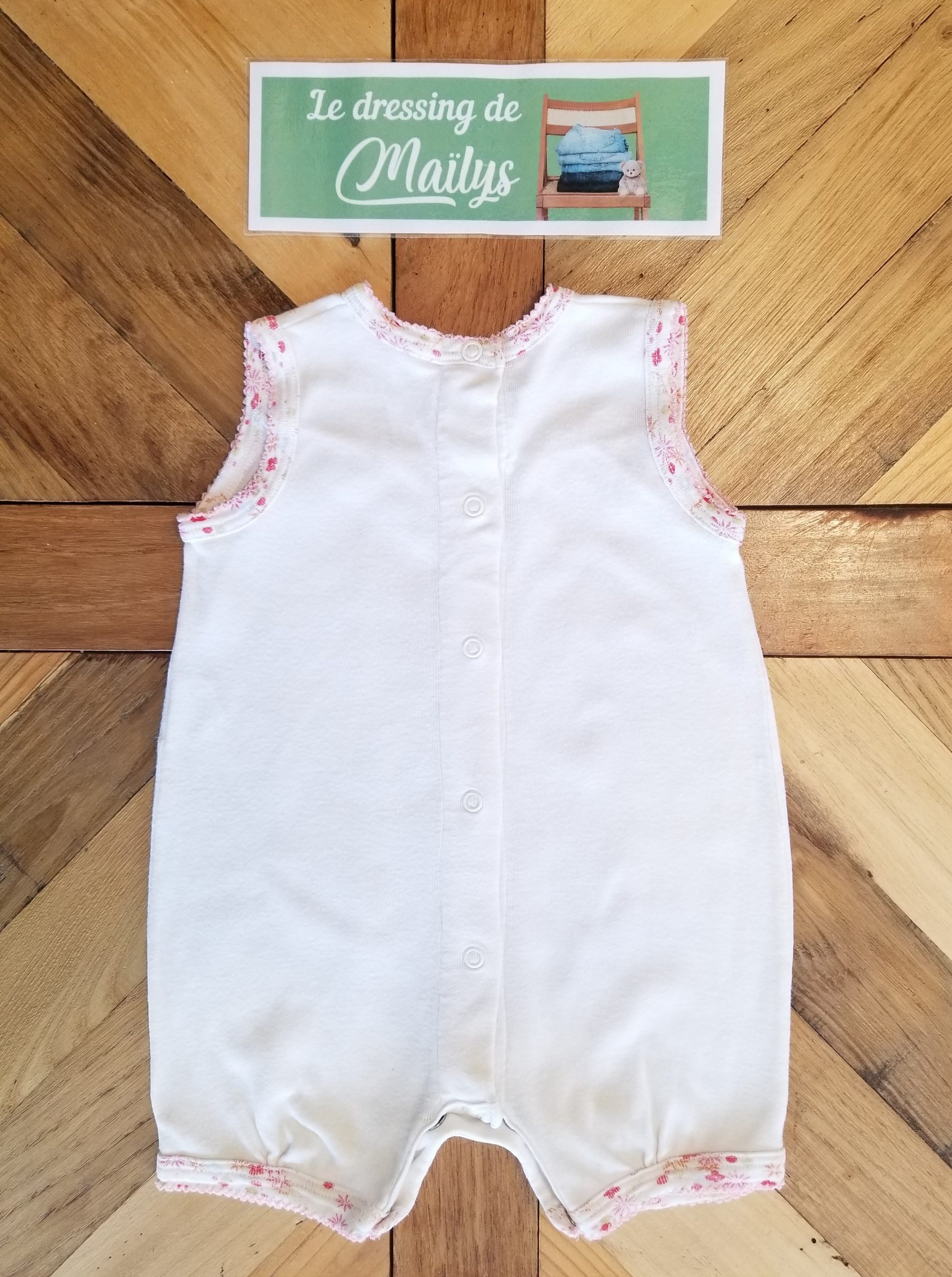 Combishort légère 1 mois Petit Bateau – Image 2