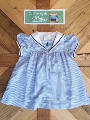 Robe d'été vintage 3 mois Petit Diable