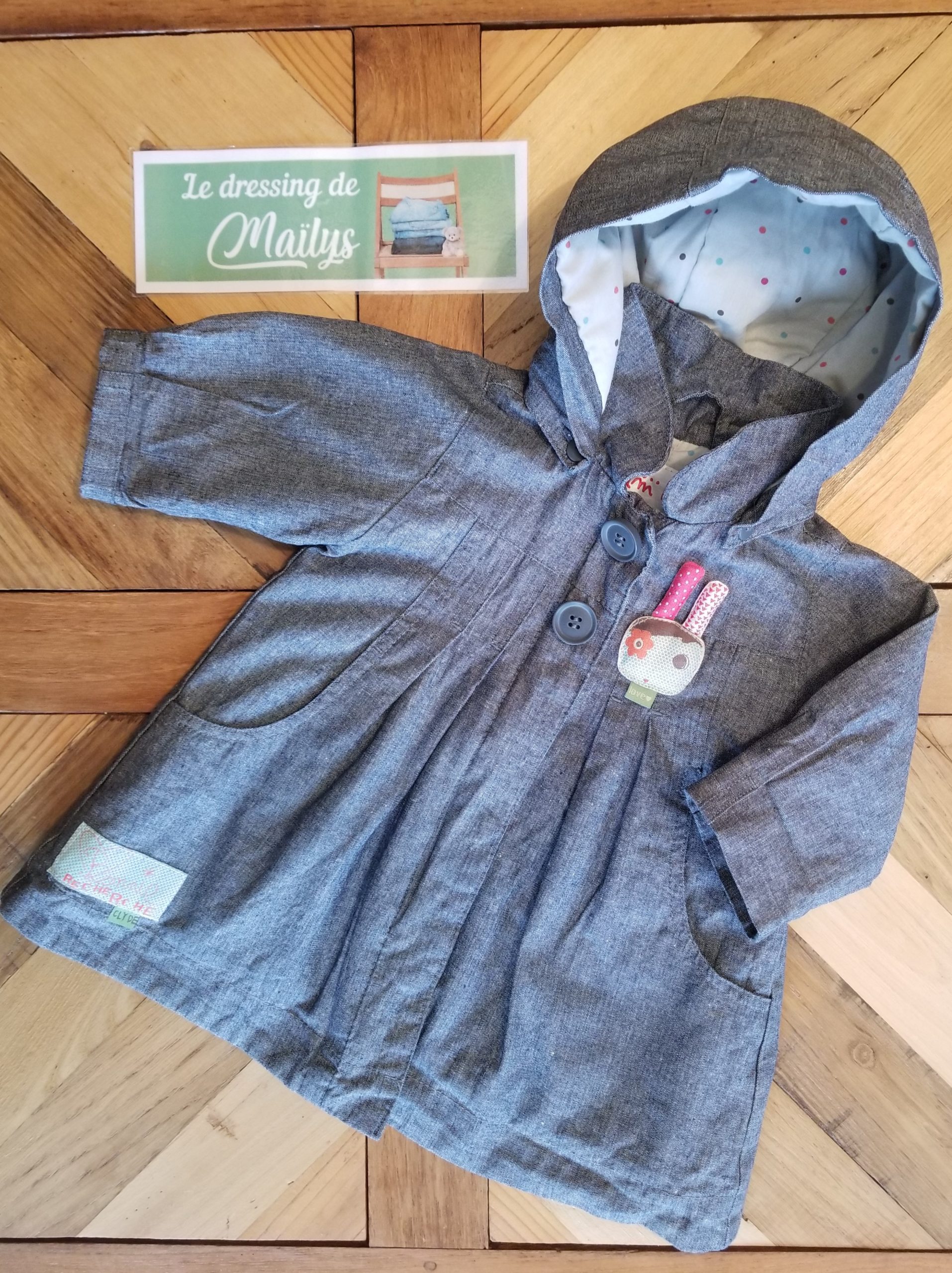 Blouson coupe-vent 3 mois Du pareil au même