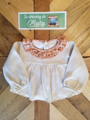Blouse avec col 6 mois Calamaro