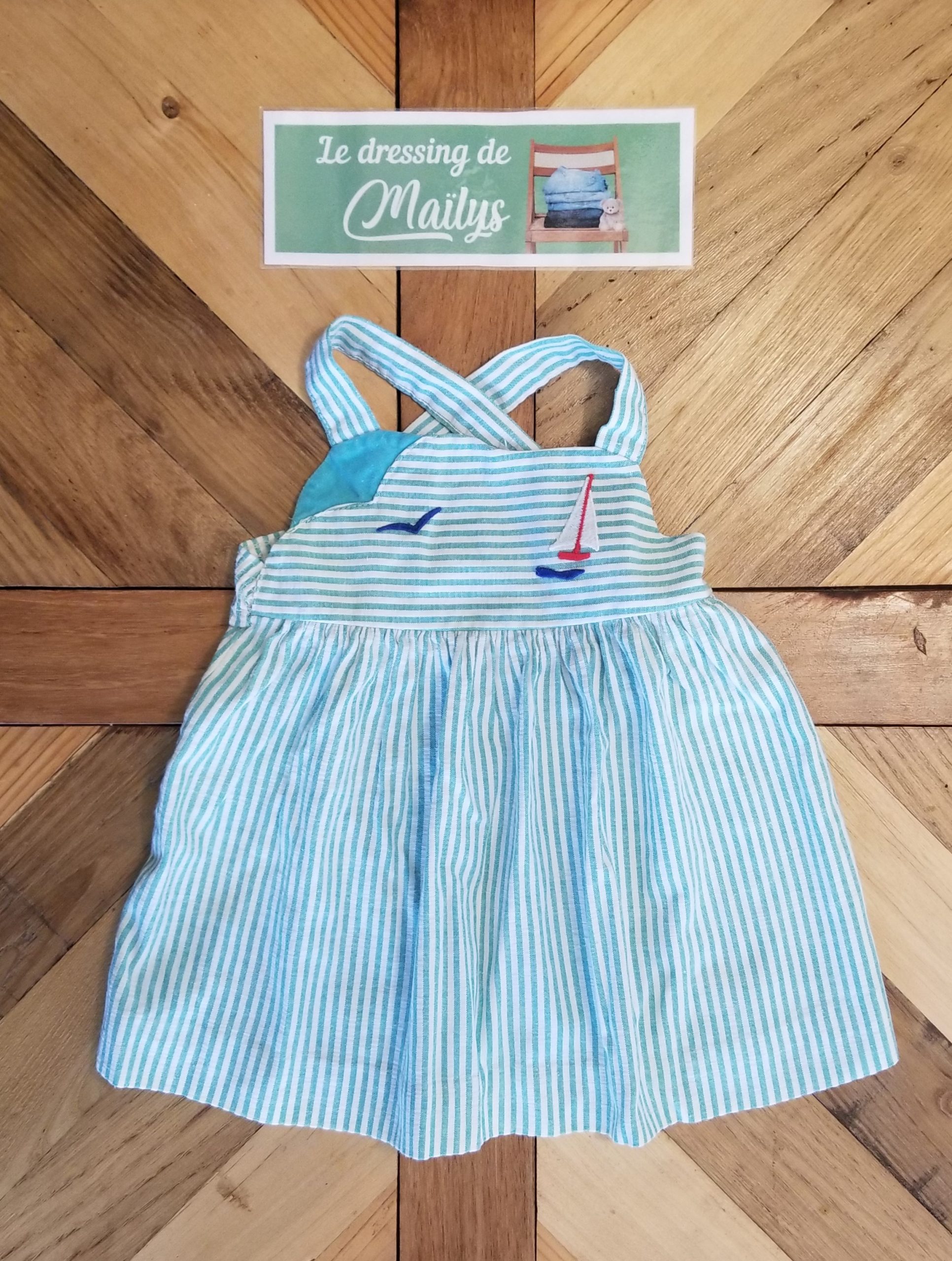Robe d'été vintage 6 mois