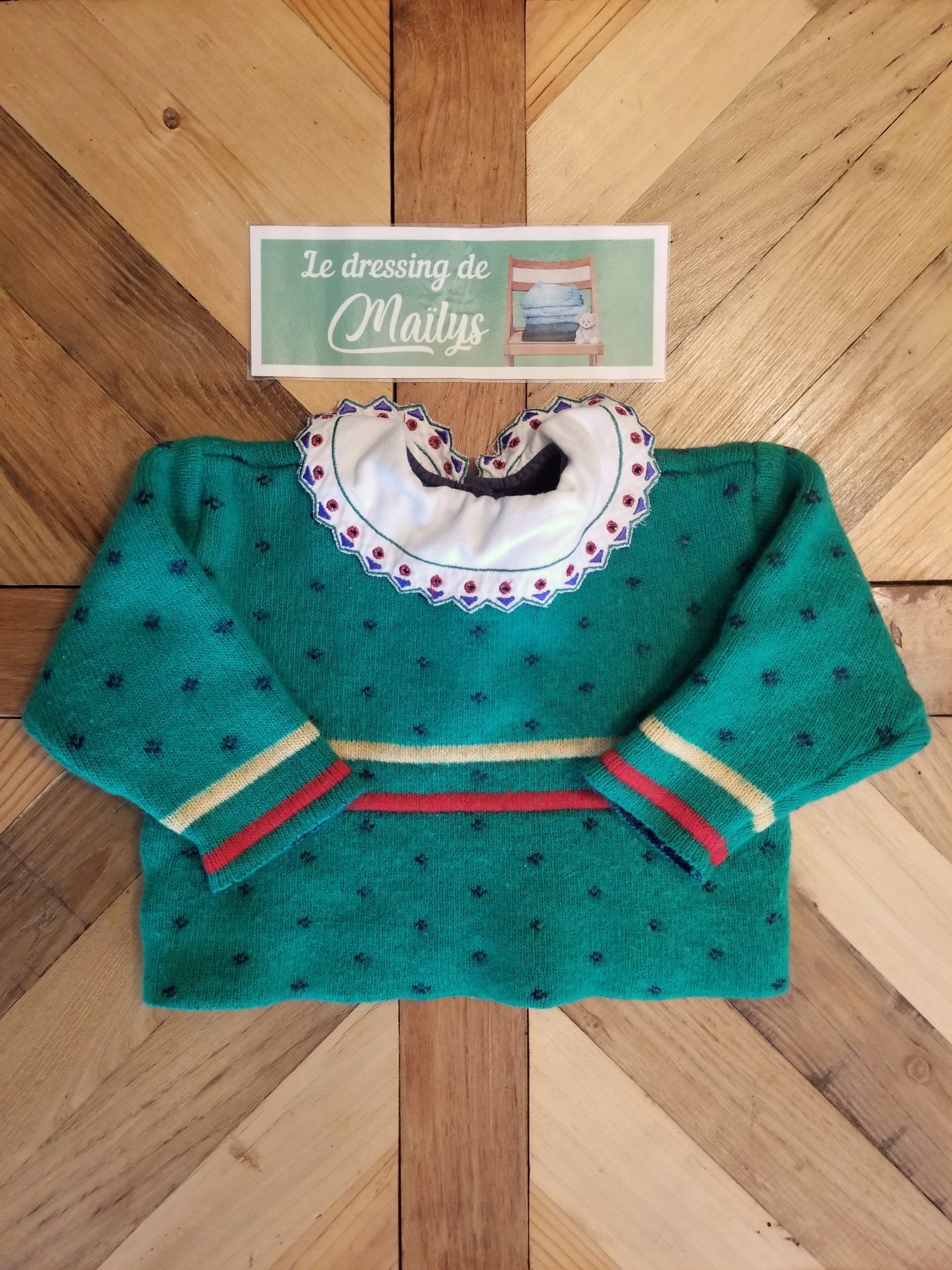 Pull avec col vintage 18 mois Absorba