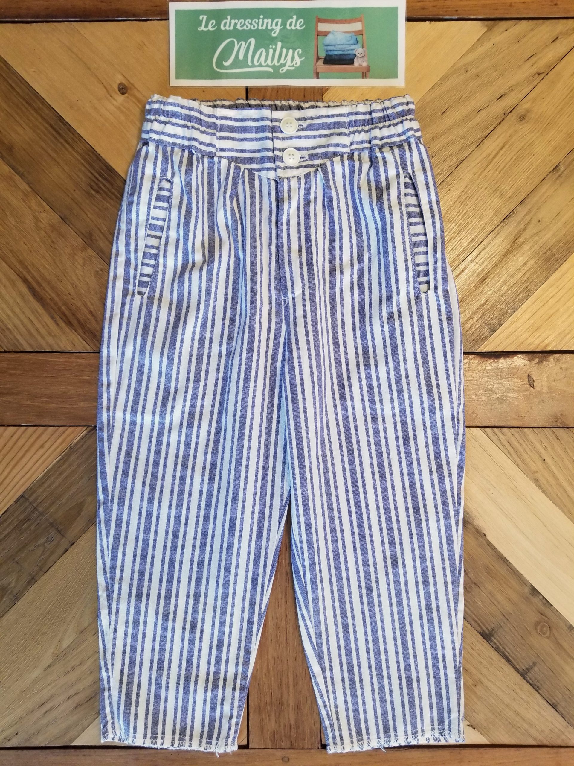 Pantalon vintage 18 mois Petit Bateau