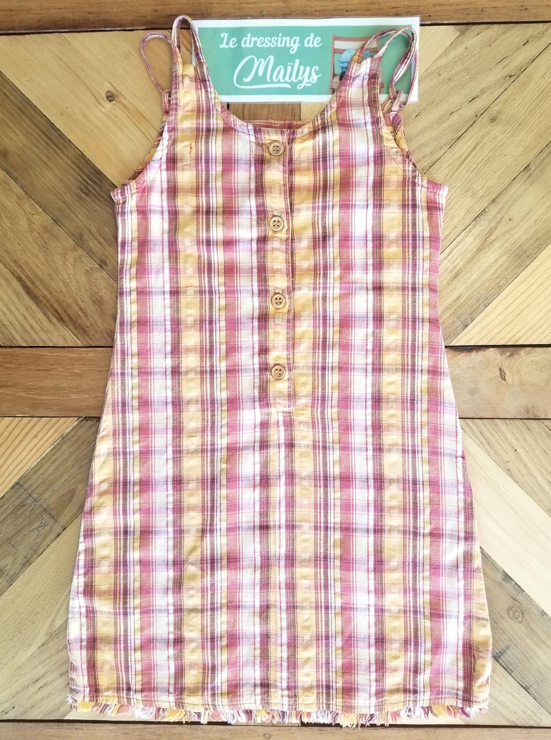 Robe été vintage 6 ans Juke Box