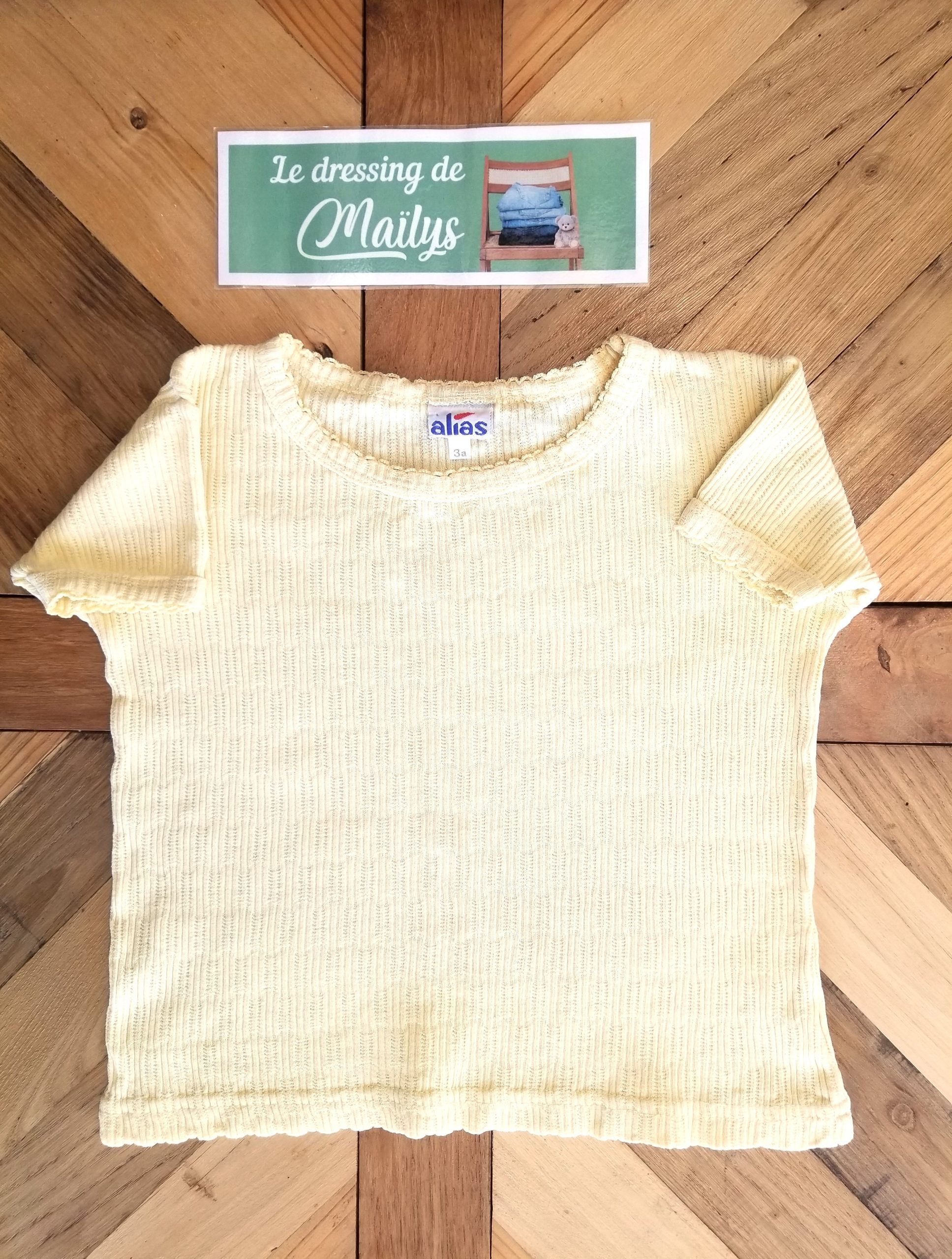 T-shirt vintage 3 ans Alias