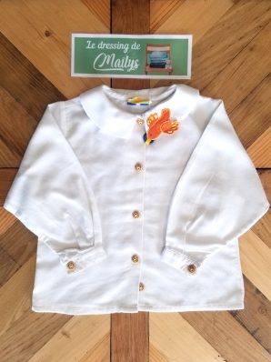 Chemise manches longues vintage 24 mois Sergent Major
