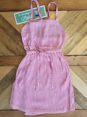 Robe tablier vintage 4 ans