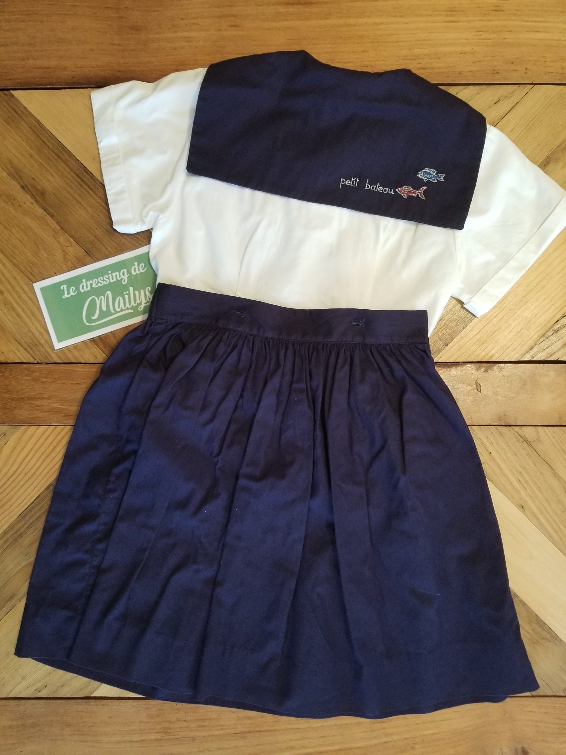 Robe vintage 4 ans Petit Bateau – Image 2