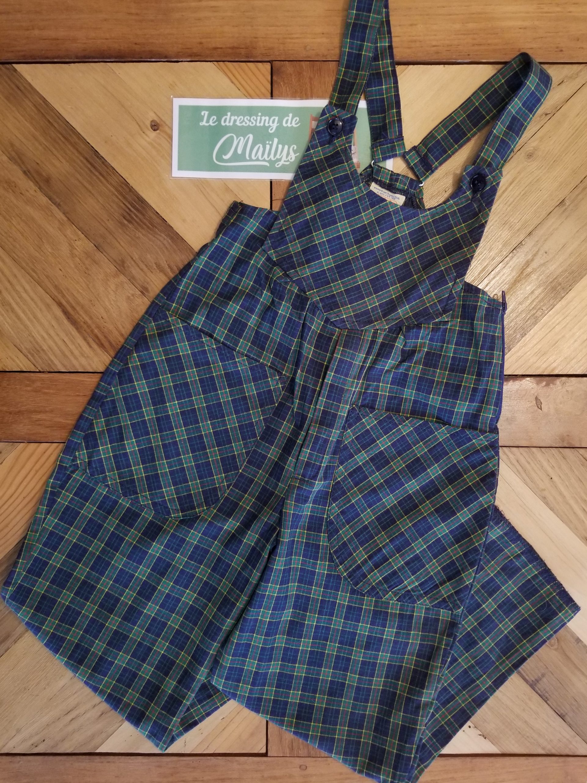 Salopette vintage 4 ans Petit Bateau