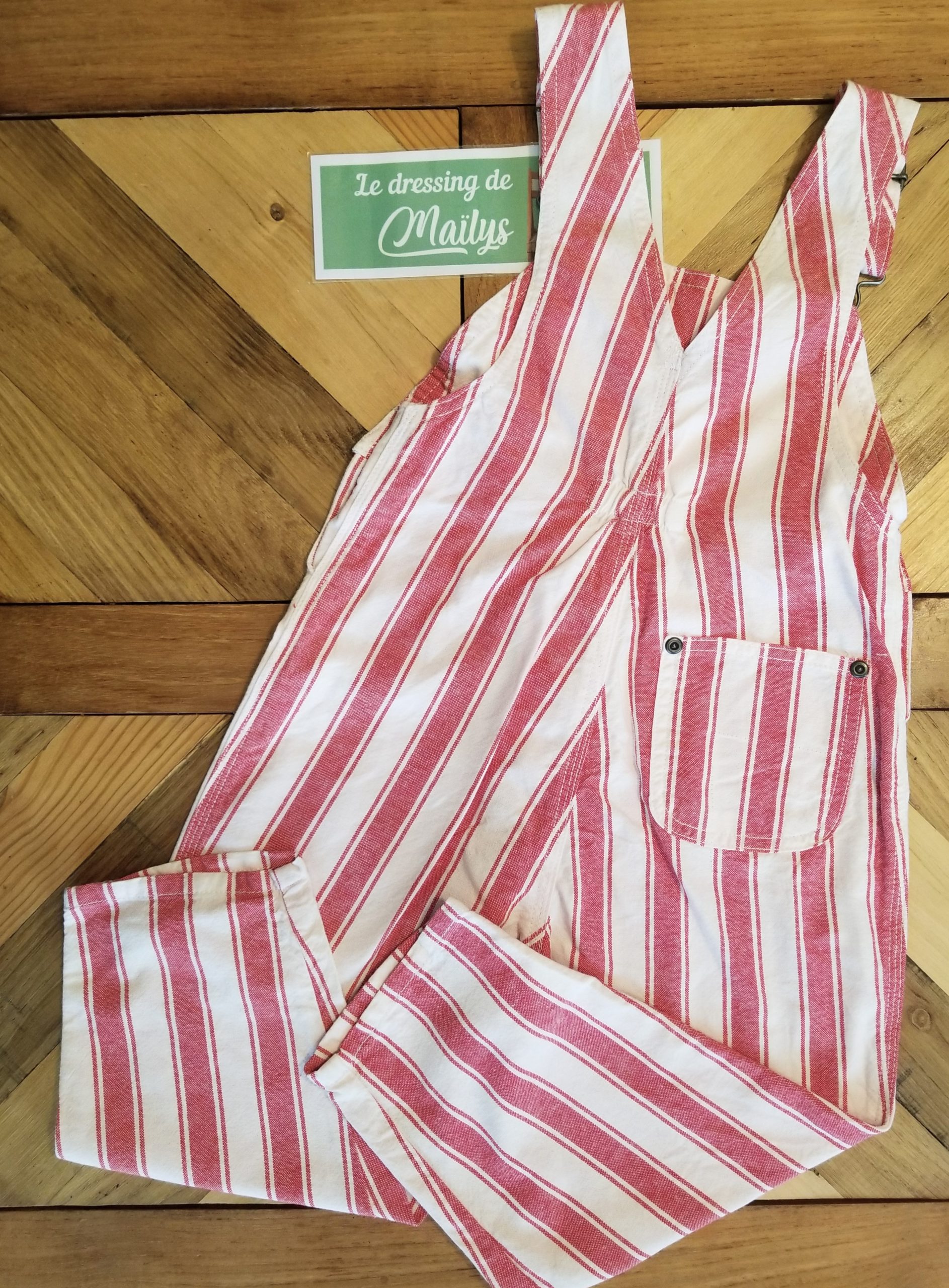 Salopette vintage 4 ans Petit Bateau – Image 2