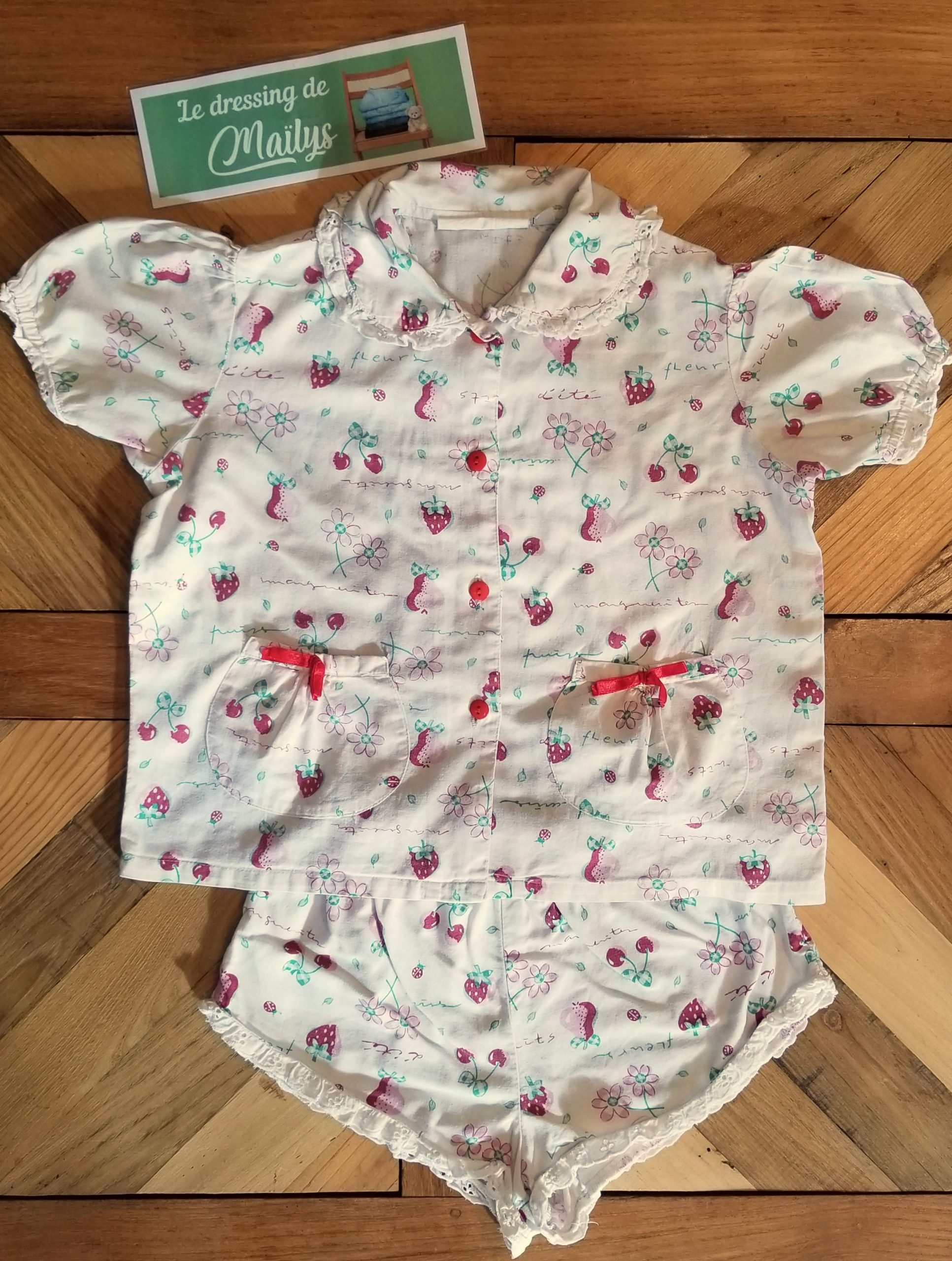 Ensemble été vintage 4 ans Ti night