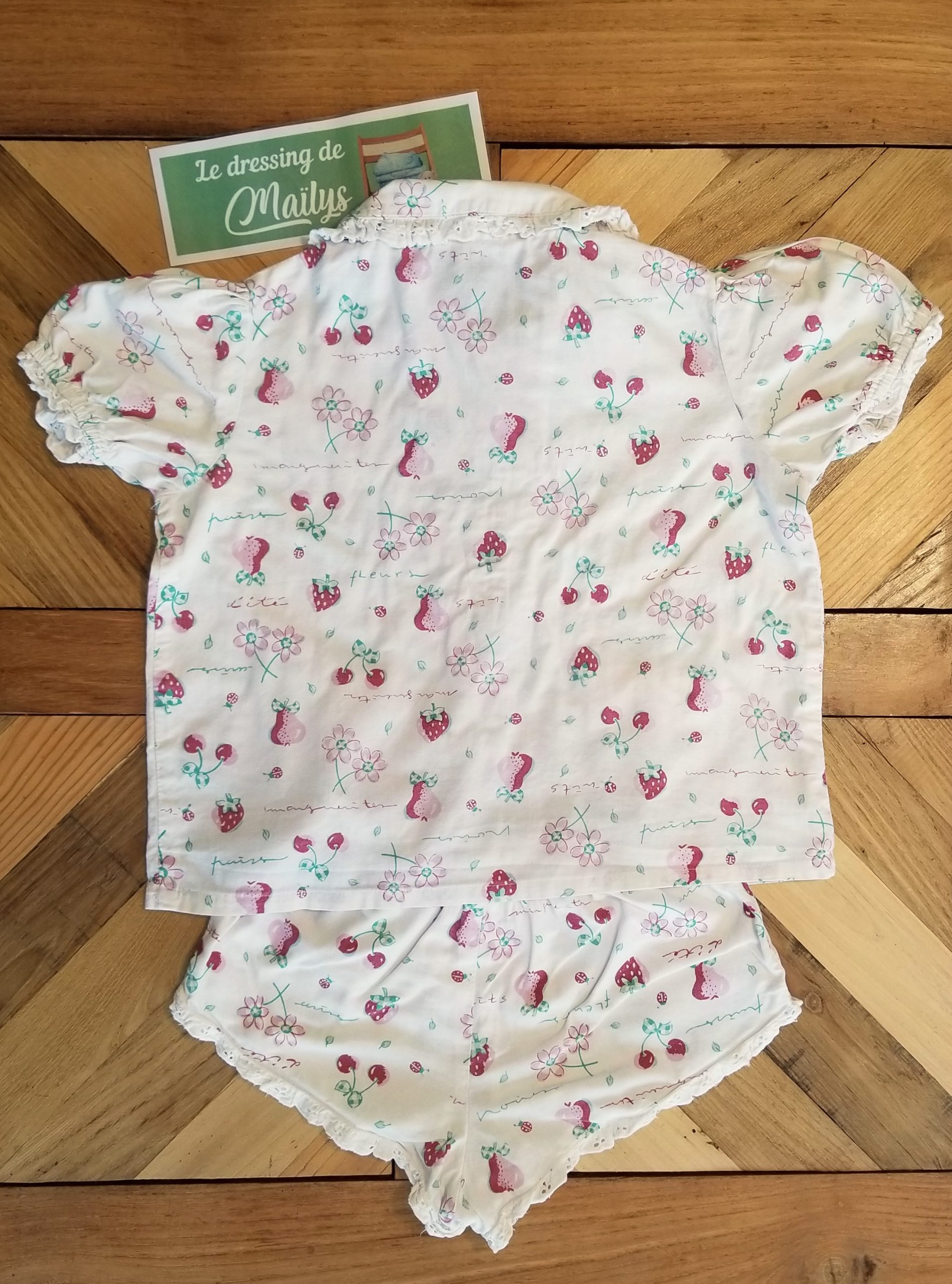 Ensemble été vintage 4 ans Ti night – Image 2