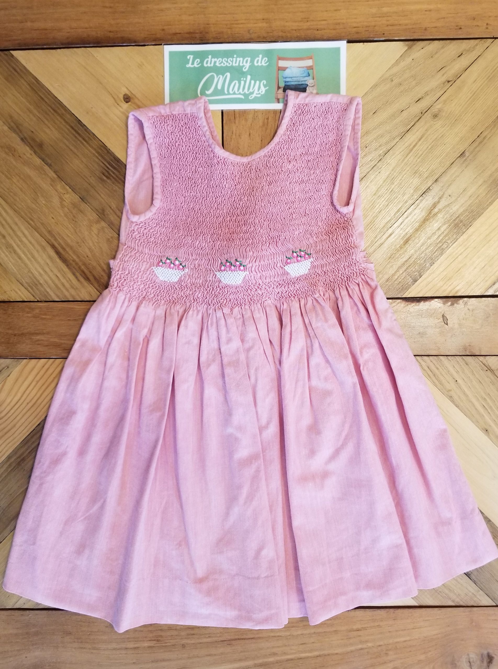 Robe vintage 4 ans Brod'Art