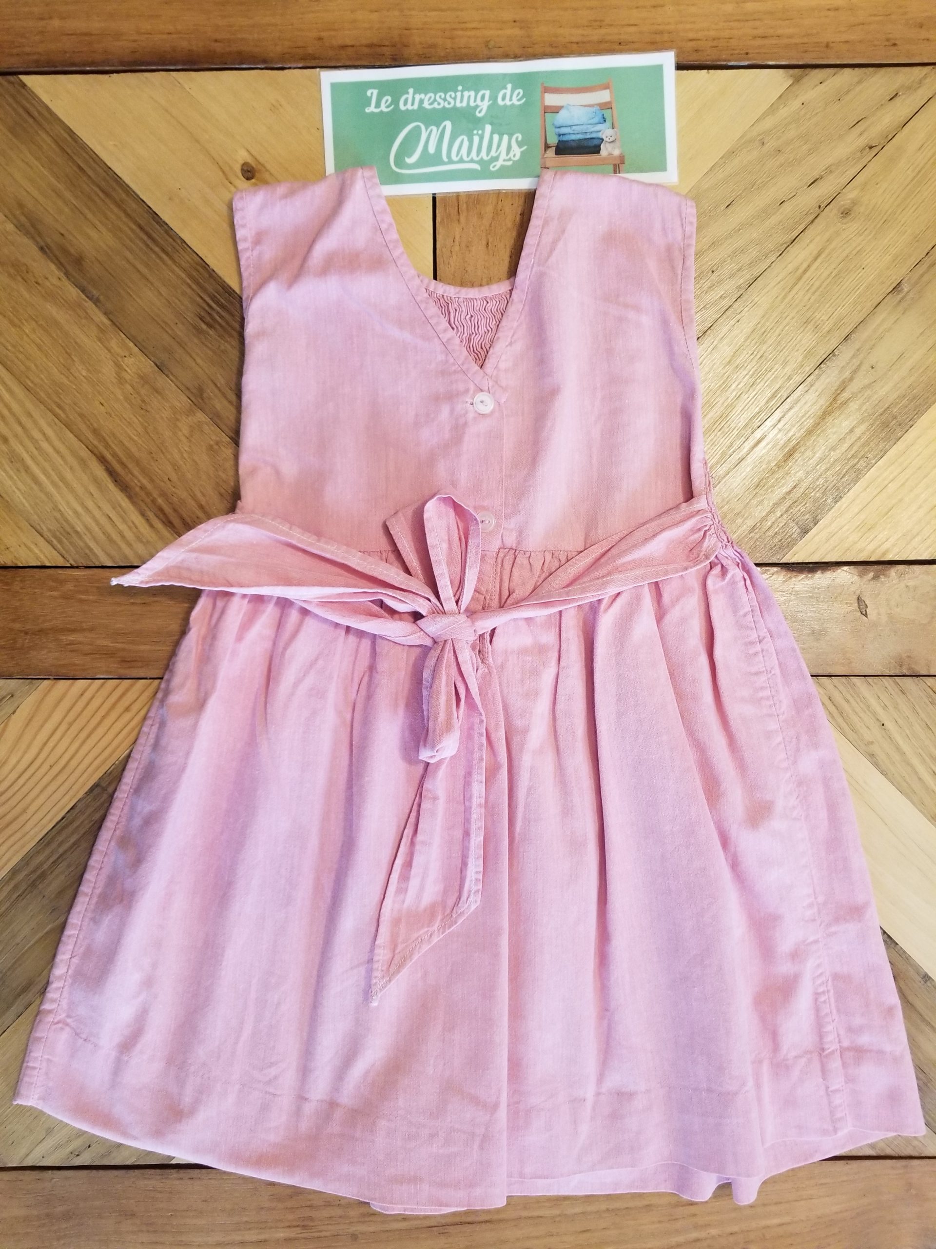 Robe vintage 4 ans Brod'Art – Image 2