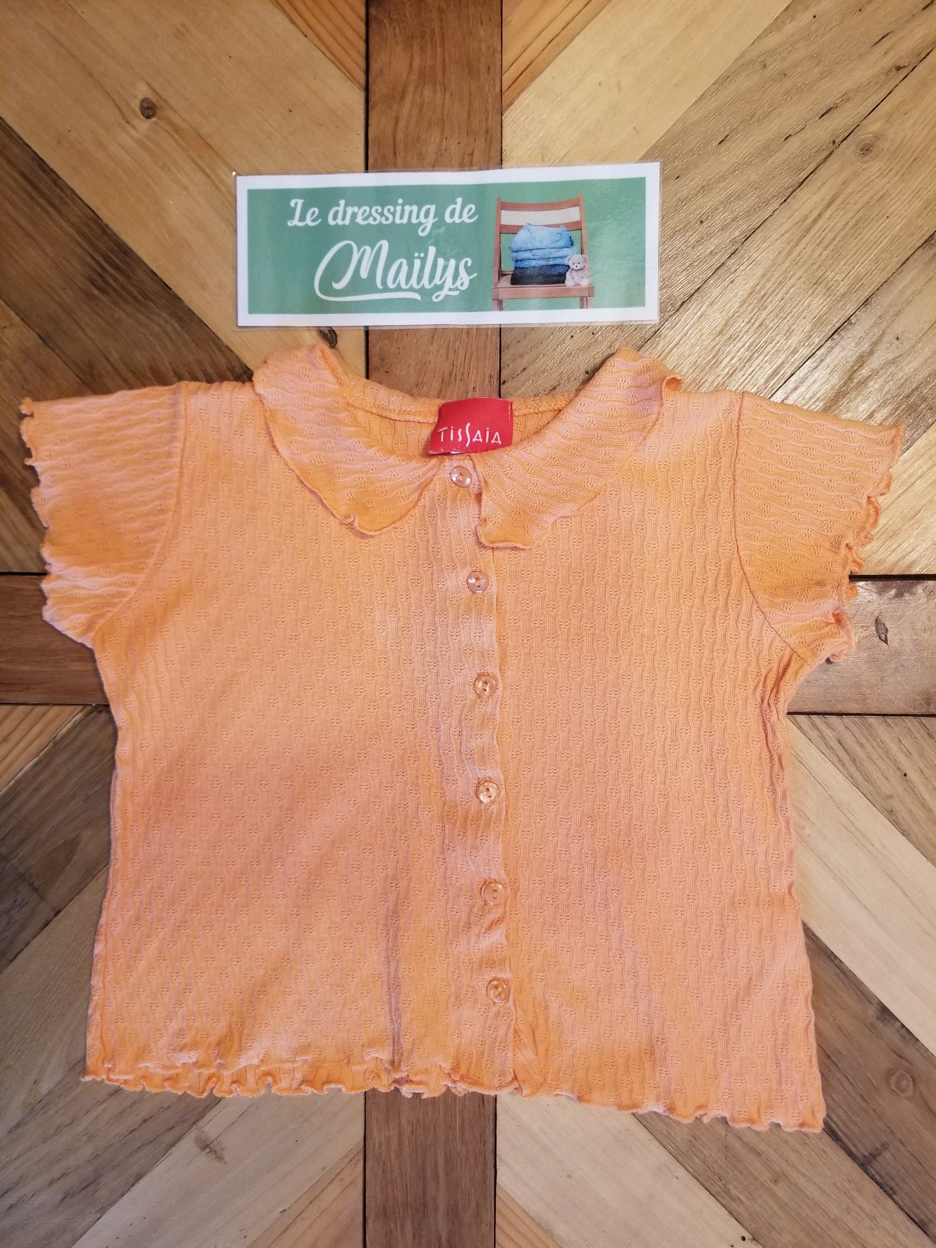 Chemise manches courtes 5 ans Tissaia