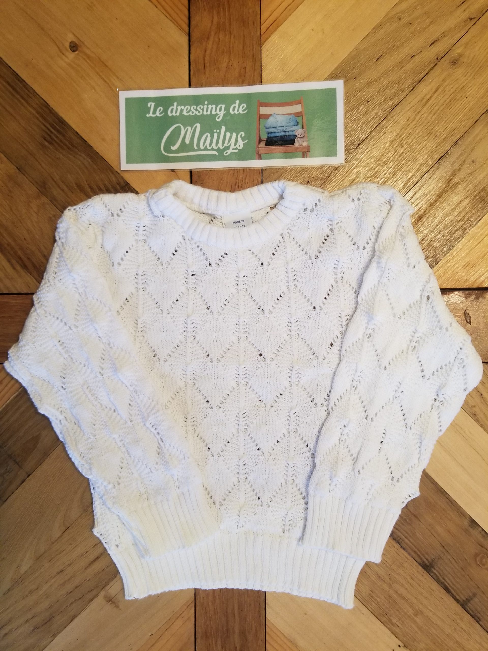 Pull vintage 4 ans Clayeux
