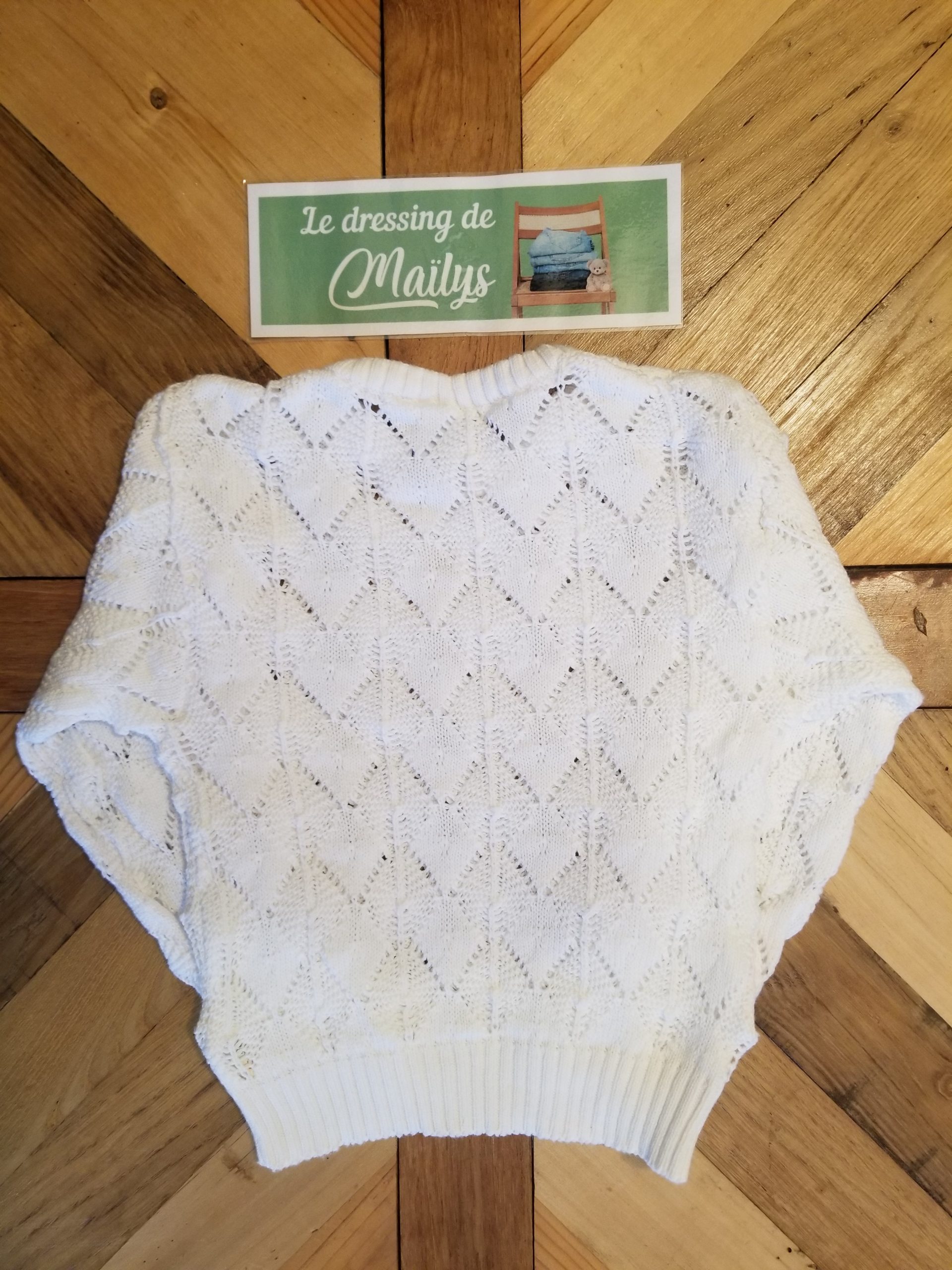 Pull vintage 4 ans Clayeux – Image 2