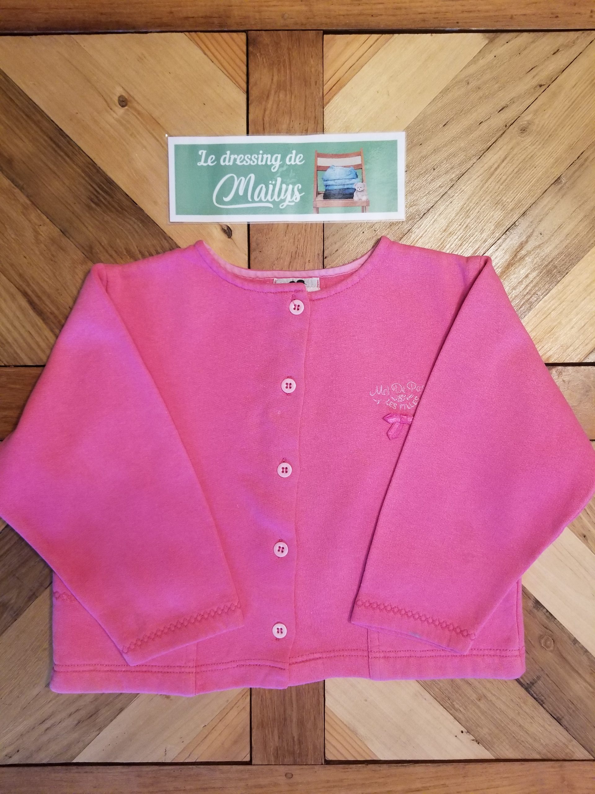 Veste 5 ans Mot de Passe