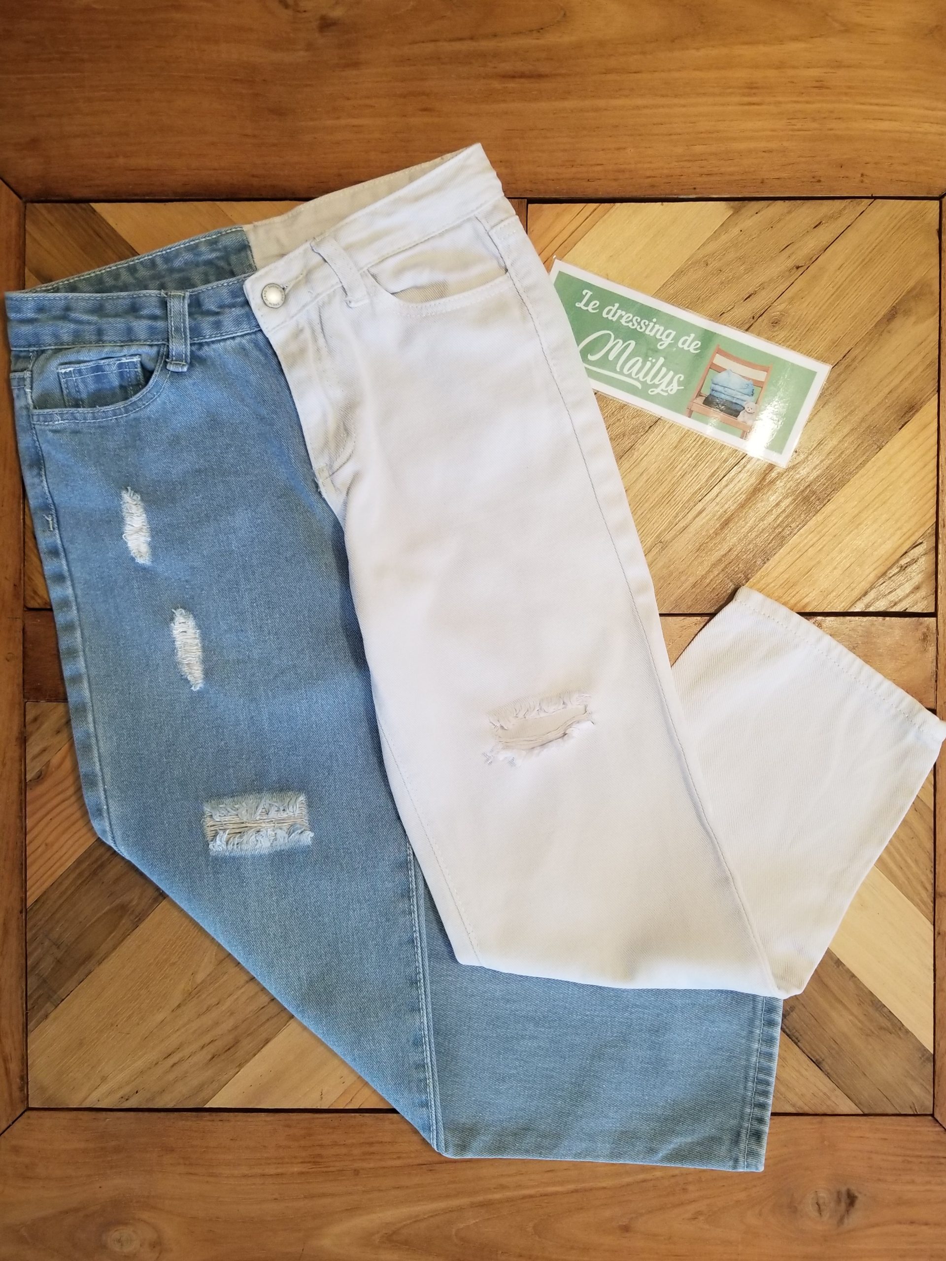 Pantalon jean 10 ans Shein